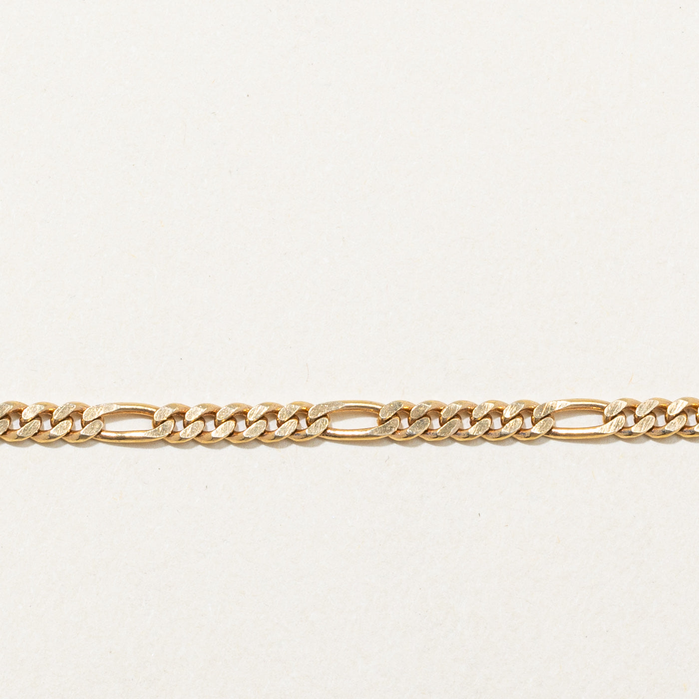14k Yellow Gold Figarucci Link Bracelet | 8.5" |