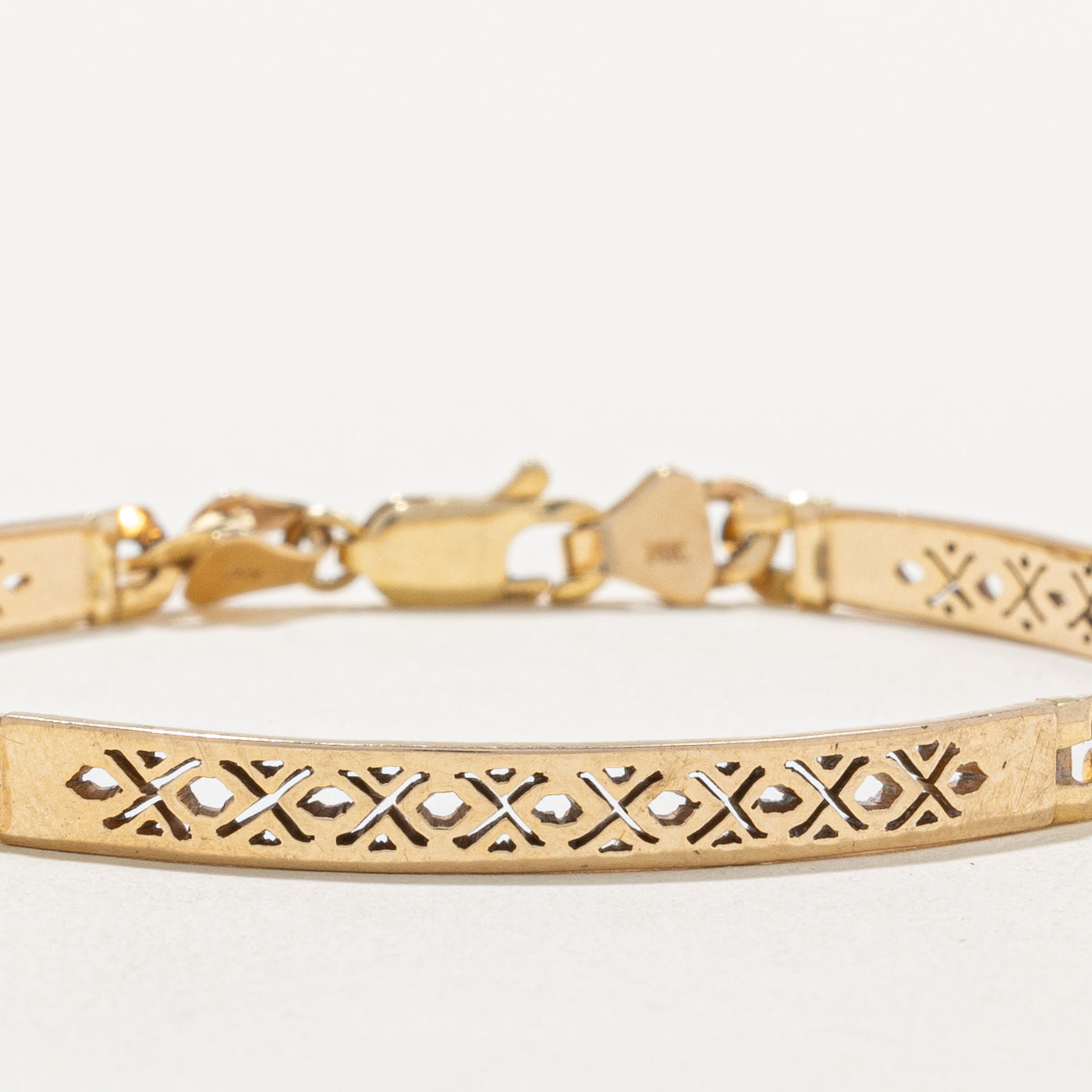 14k Yellow Gold Bracelet | 7" |