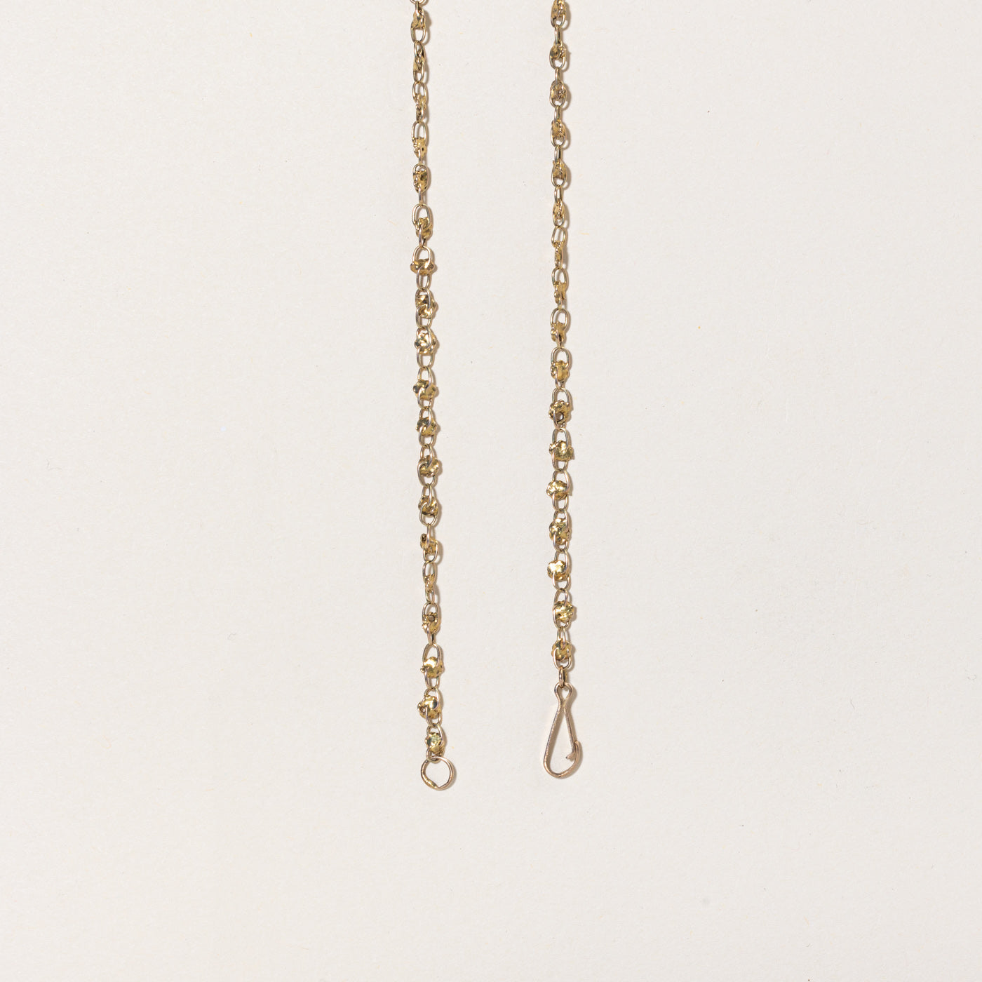 12k Yellow Gold Nugget Chain | 23" |