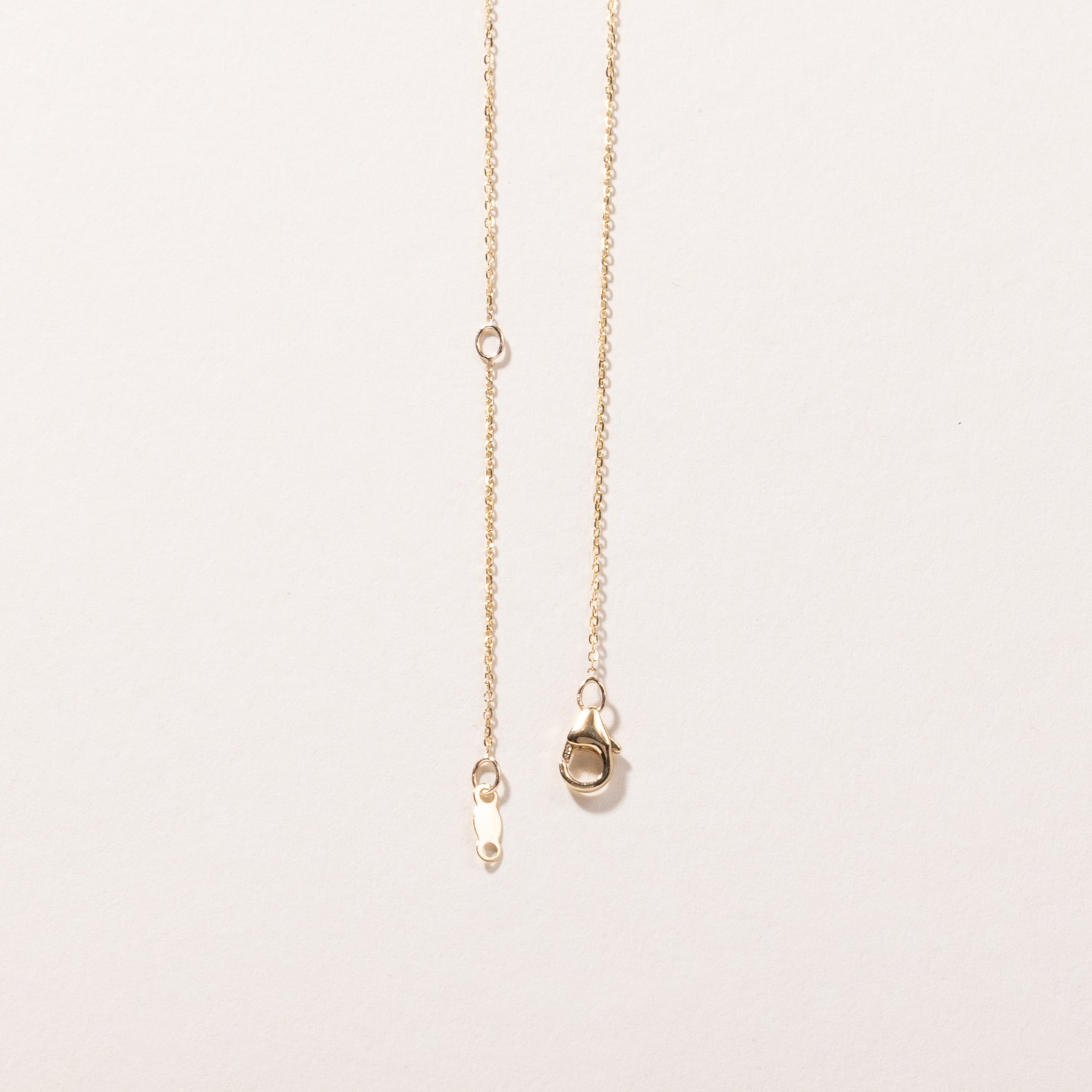 10K Yellow Gold Topaz & Aquamarine Necklace | 1.16ct, 0.92ctw | 16" |