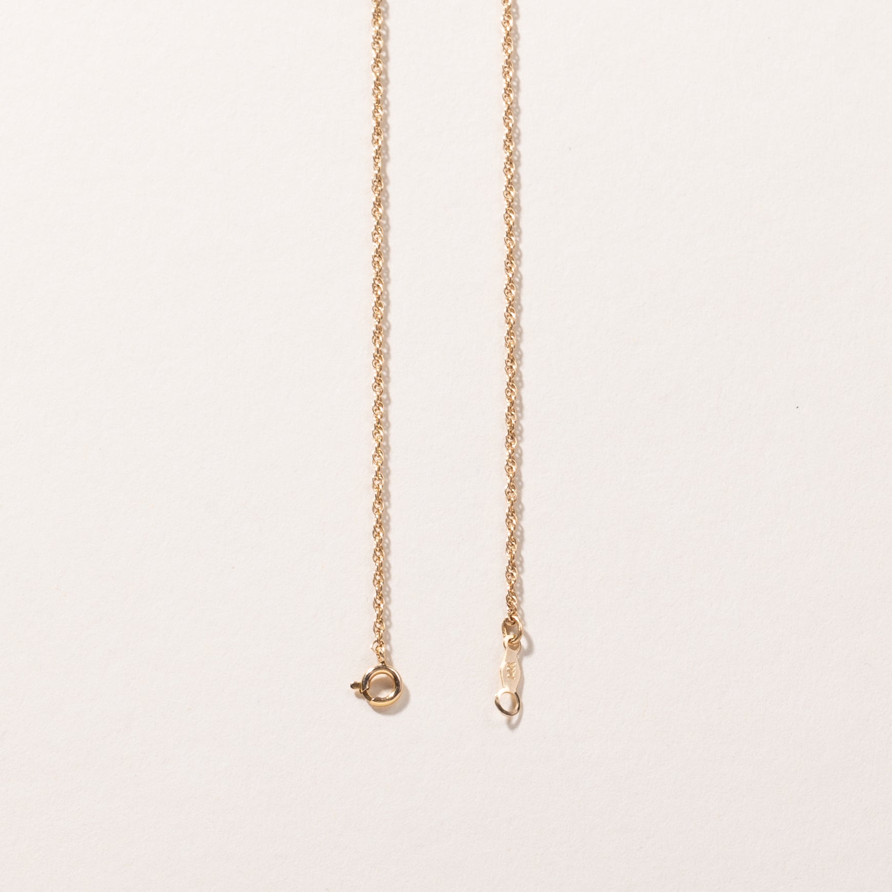 14K Yellow Gold Kunzite Pendant Necklace | 1.94ct | 16" |