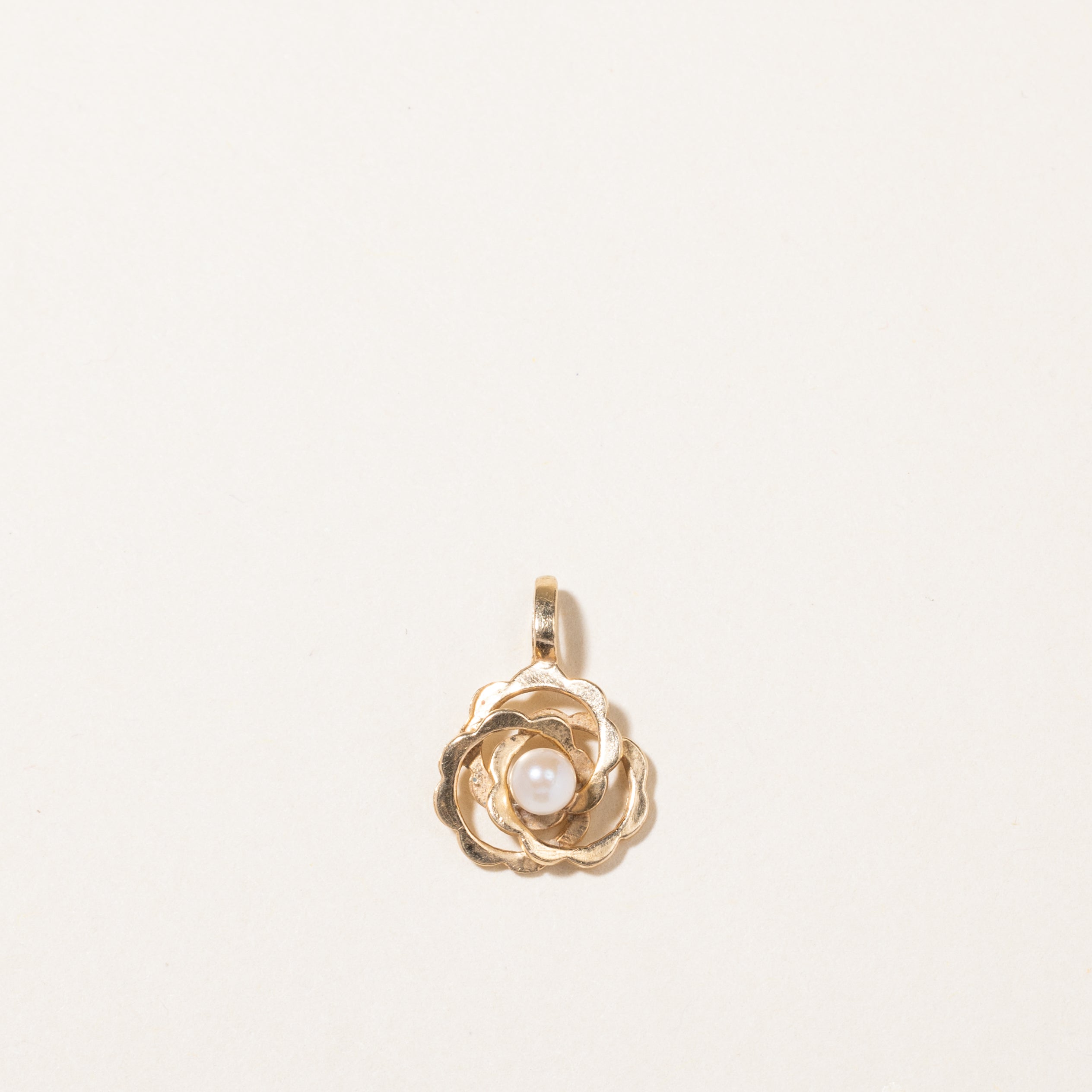 Pendentif Fleur de Perle | 3,30 mm 