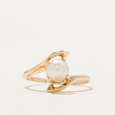 Pearl Bypass Ring | 5.70mm | SZ 6