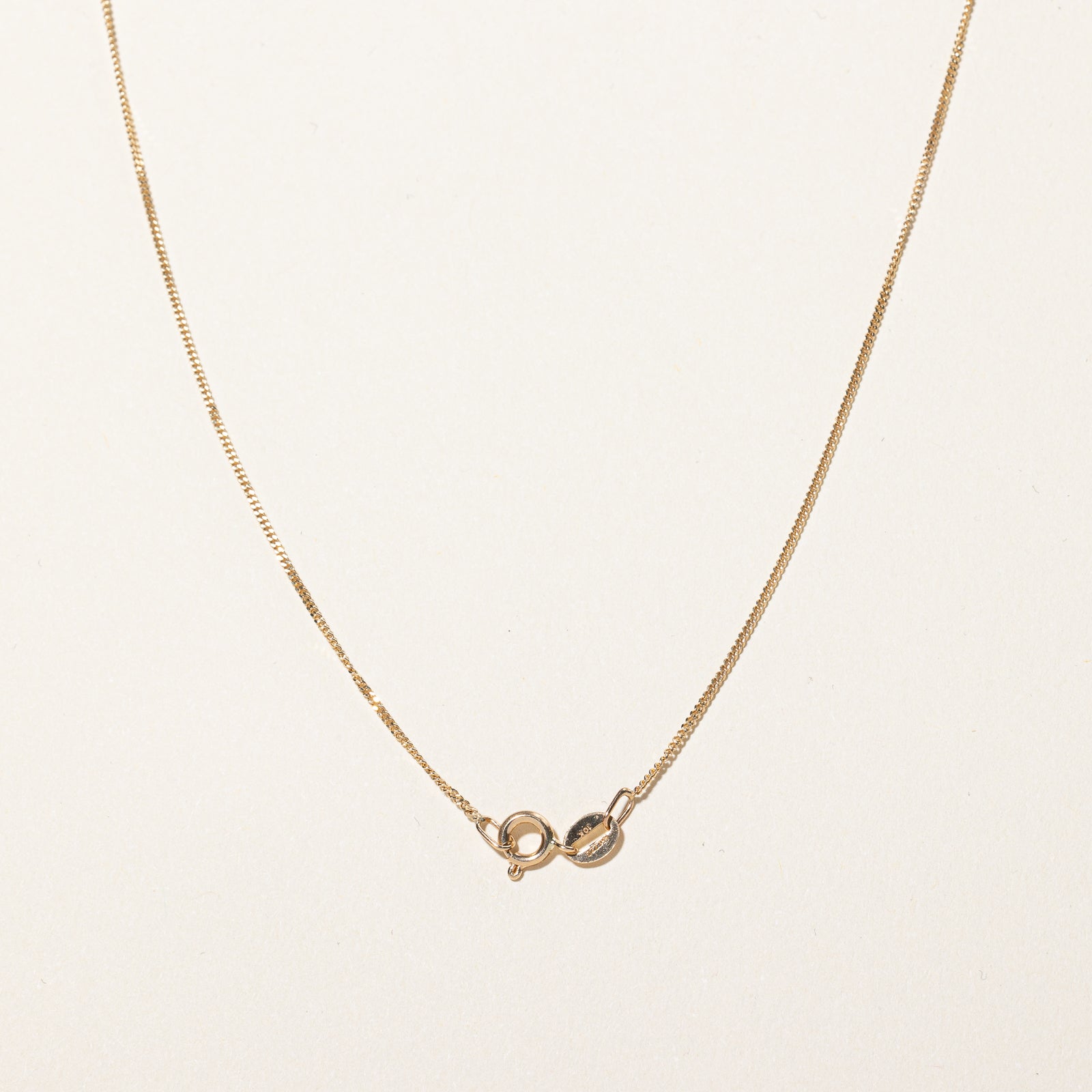 Sapphire & Diamond Necklace | 0.20ct, 0.06ctw | 18" |