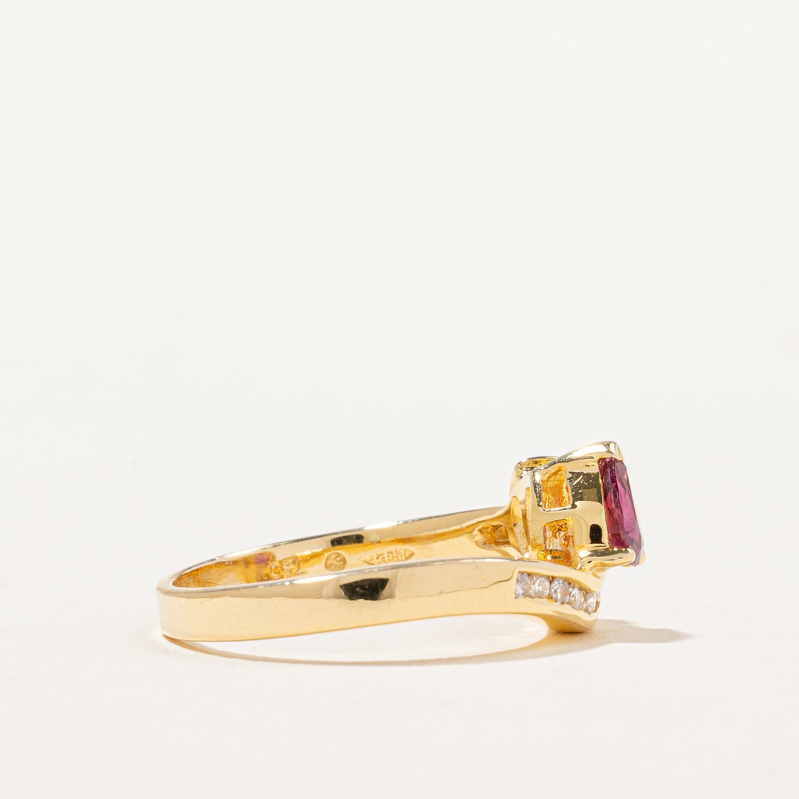 Ruby & Diamond Ring | 0.50ct, 0.20ctw | SZ 5.75 |