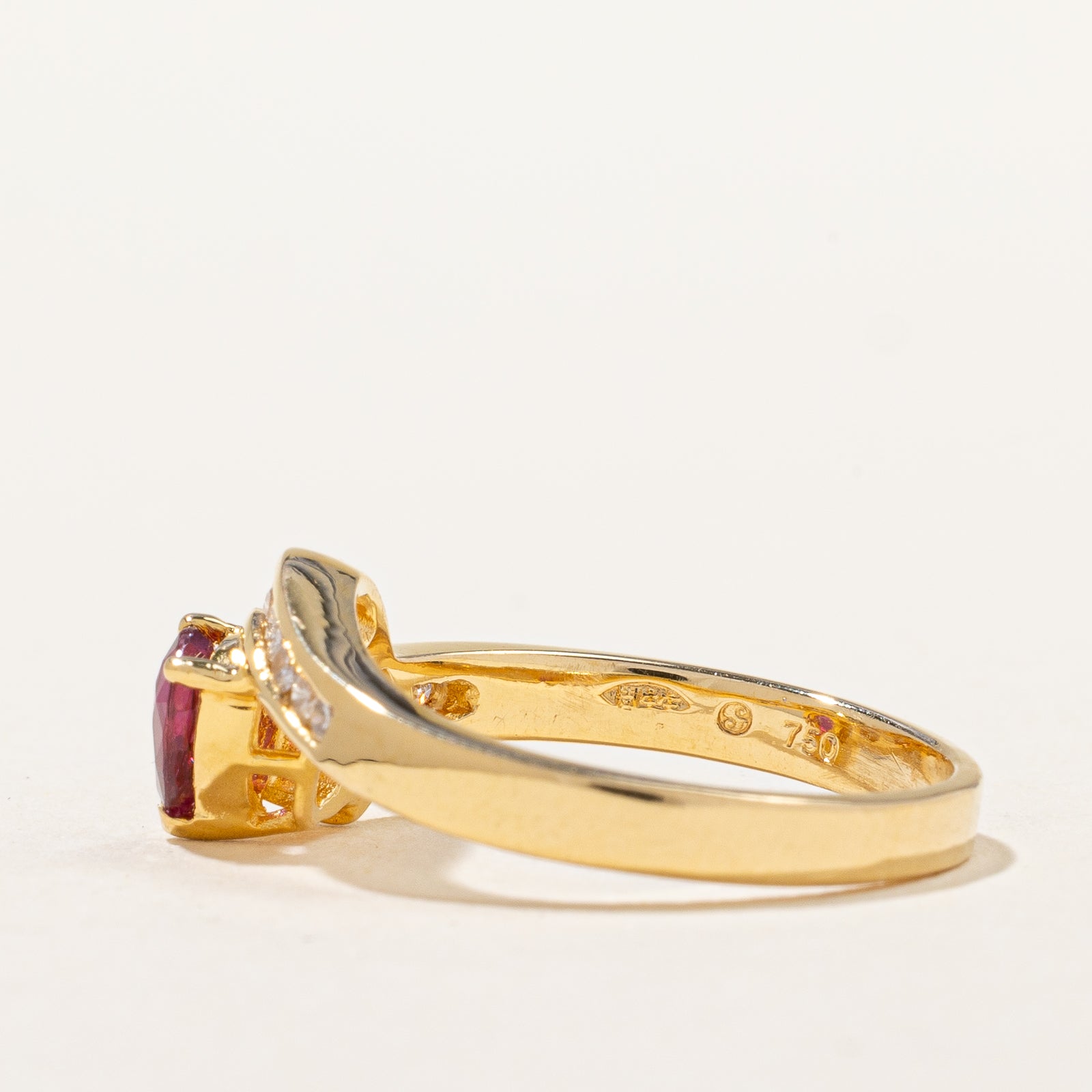 Ruby & Diamond Ring | 0.50ct, 0.20ctw | SZ 5.75 |
