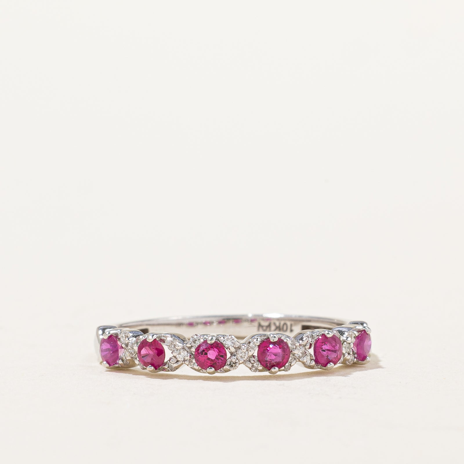 Ruby & Diamond Ring | 0.36ctw, 0.12ctw | SZ 6.5 |