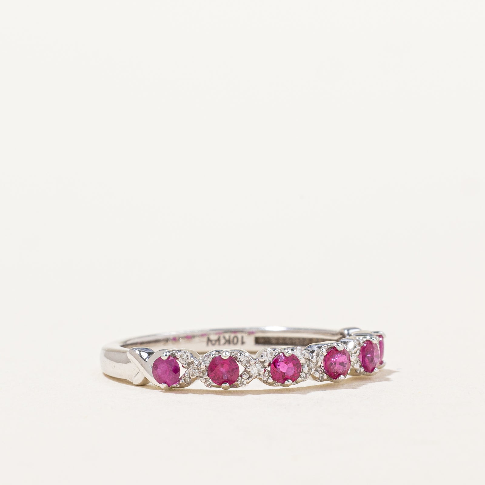 Ruby & Diamond Ring | 0.36ctw, 0.12ctw | SZ 6.5 |