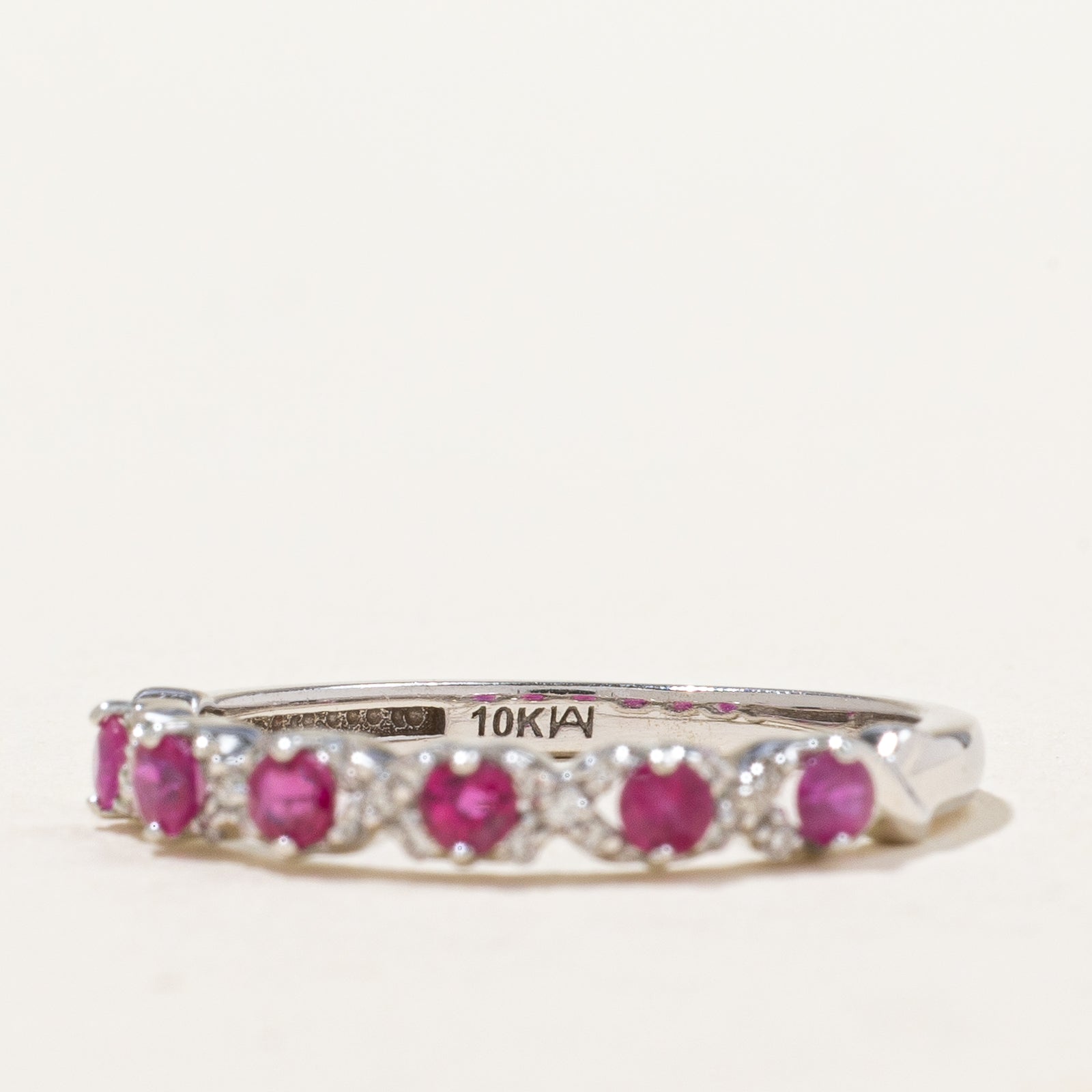 Ruby & Diamond Ring | 0.36ctw, 0.12ctw | SZ 6.5 |