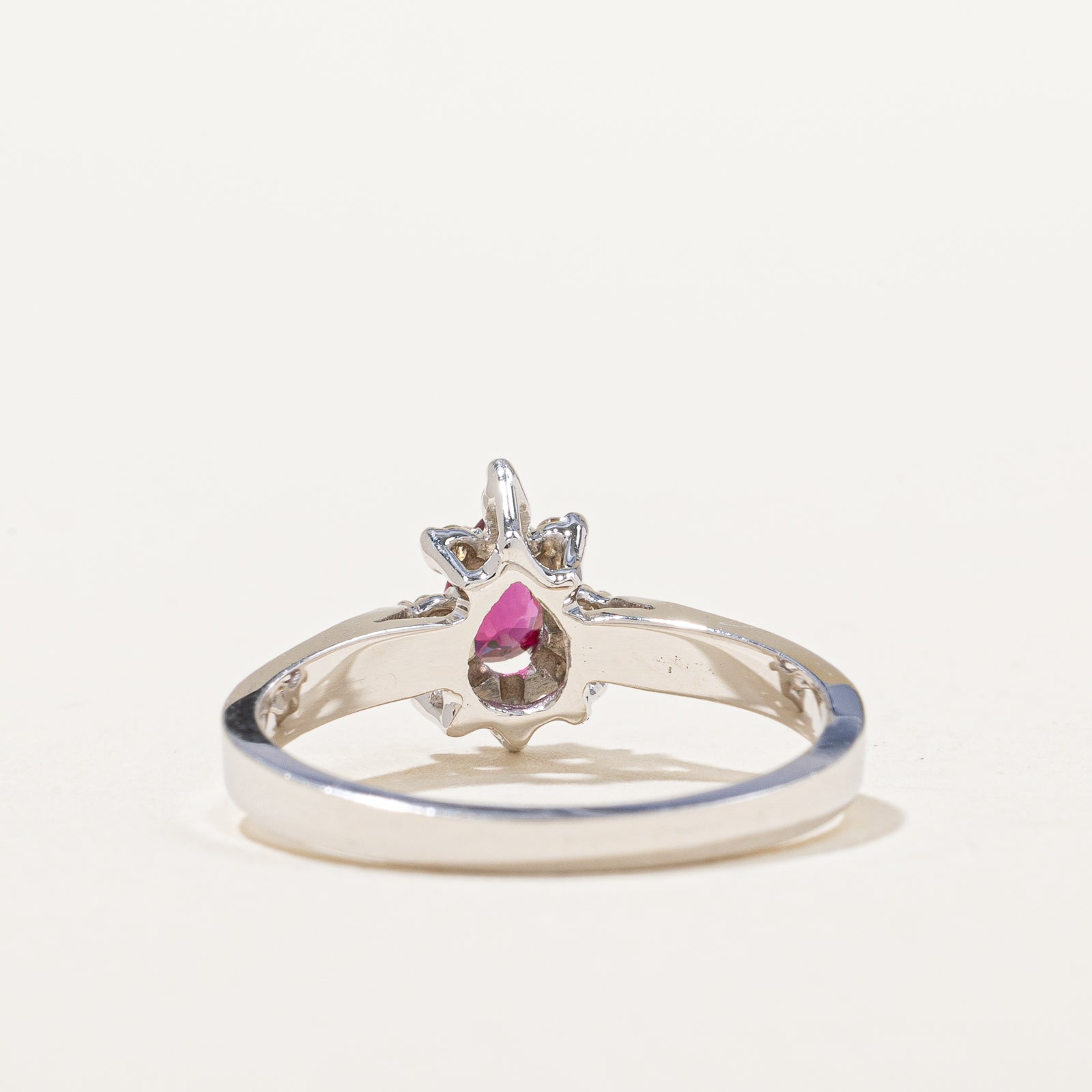 Ruby & Diamond Ring | 0.26ct, 0.08ctw | SZ 6.25 |