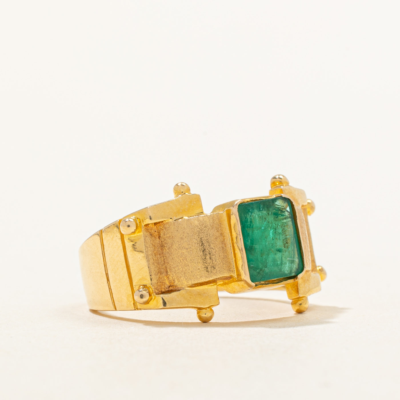 Emerald Cocktail Ring | 1.40ct | SZ 8.25 |