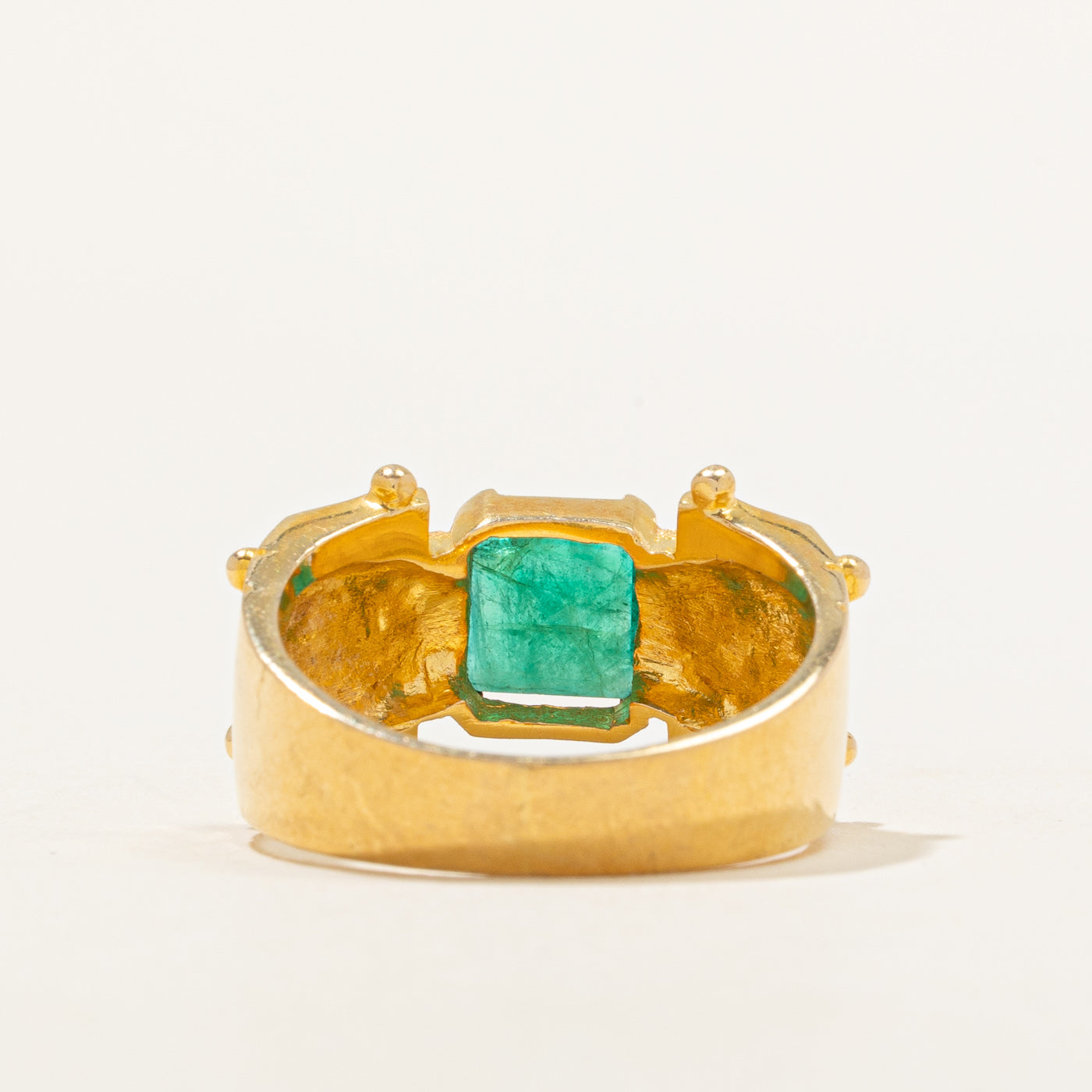 Emerald Cocktail Ring | 1.40ct | SZ 8.25 |