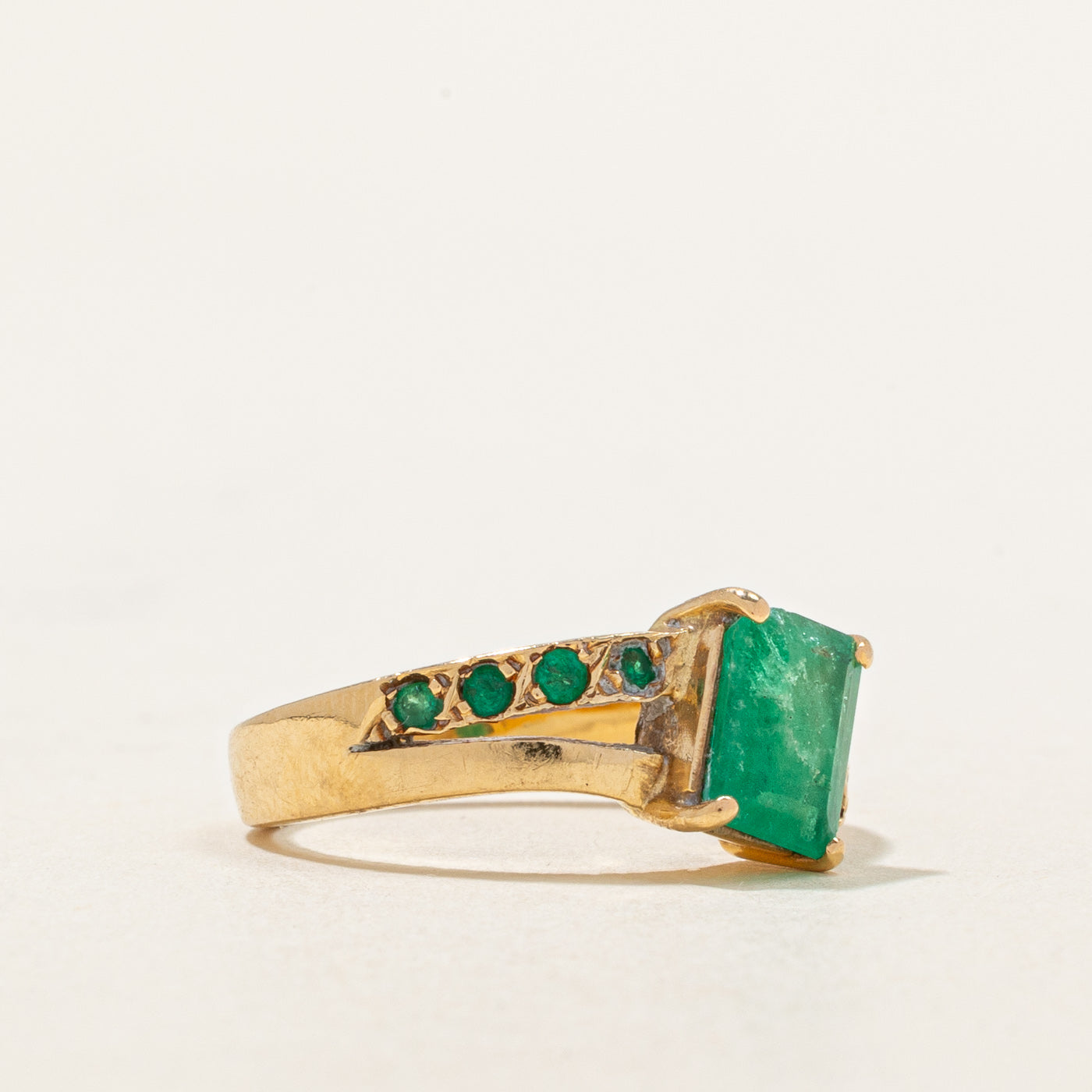 Emerald Ring | 1.25ctw | SZ 5.5 |