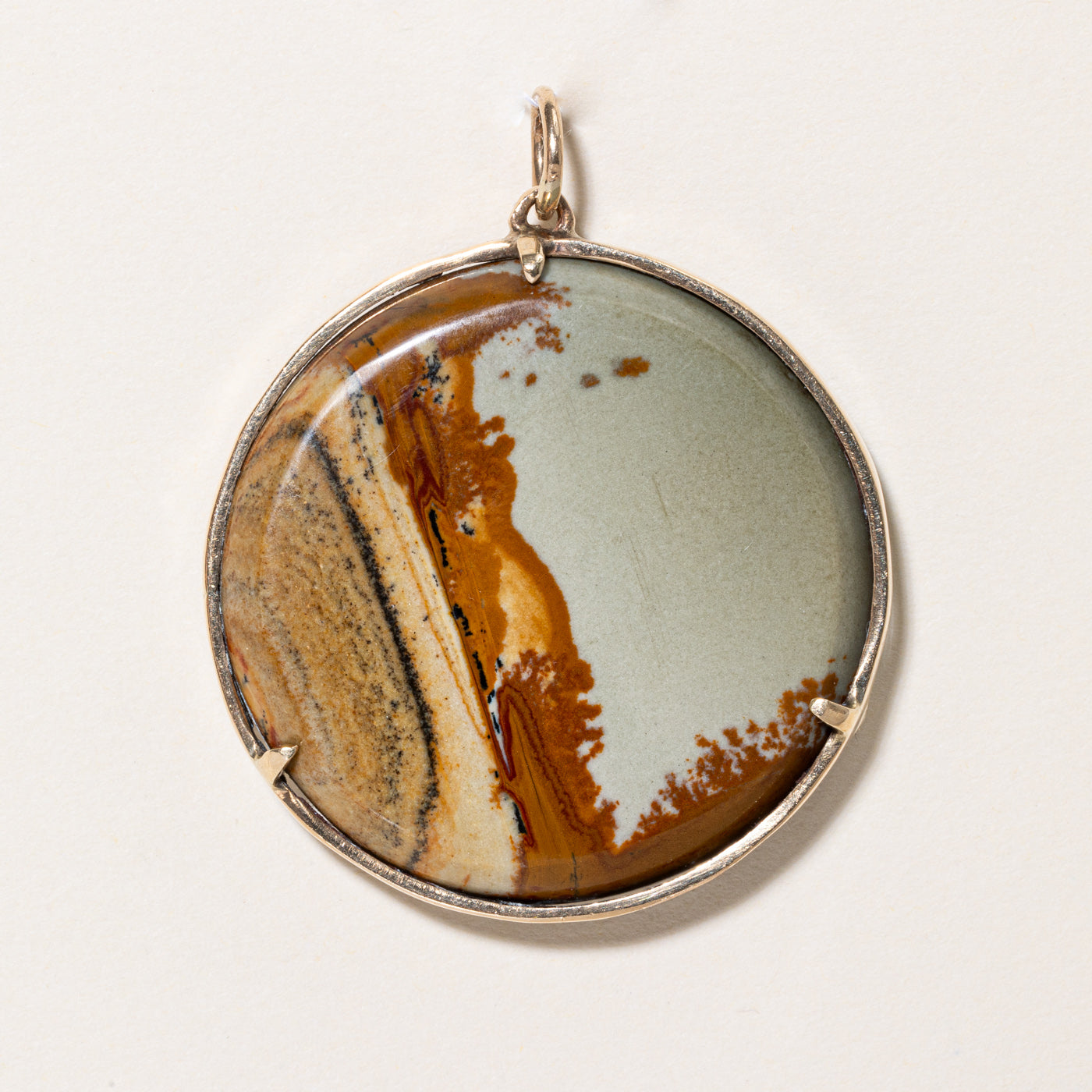 Landscape Agate Pendant | 95.00ct |