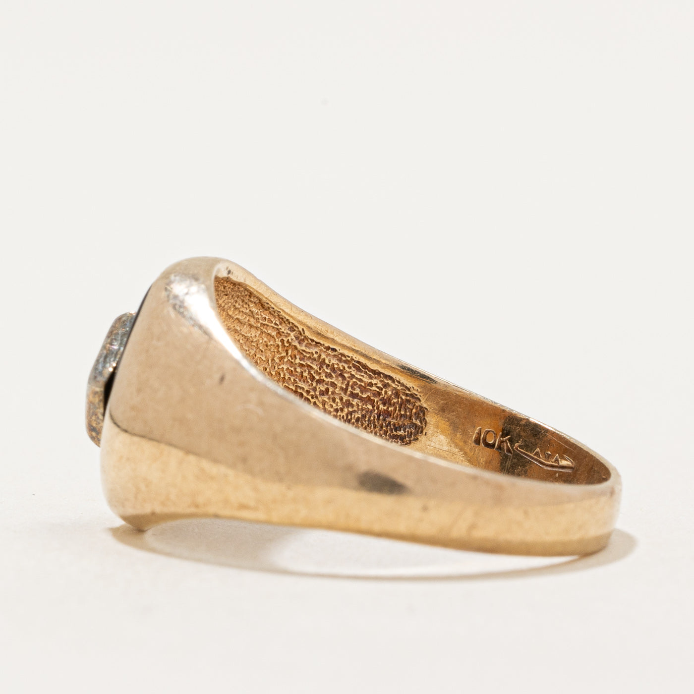 Bague en onyx et diamants | 2,00 ct, 0,02 ct | Taille 8,25 | 