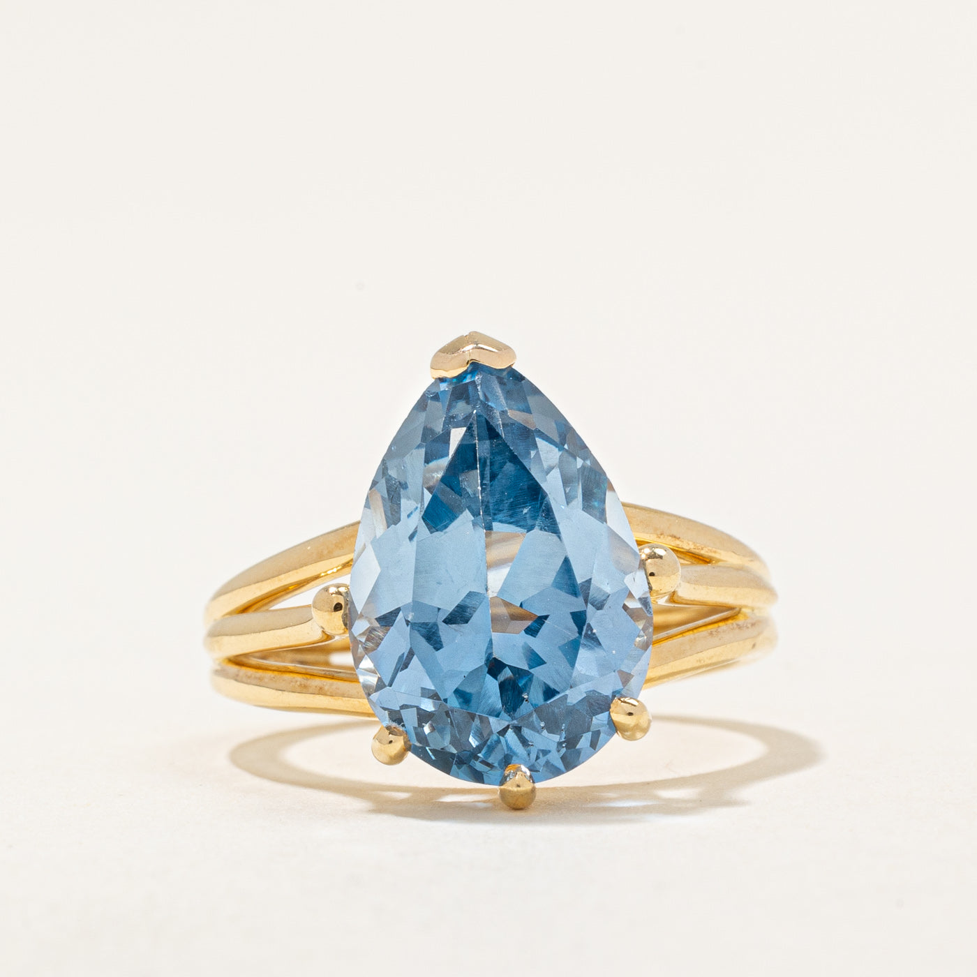 Synthetic Spinel Cocktail Ring | 5.00ct | SZ 6 |