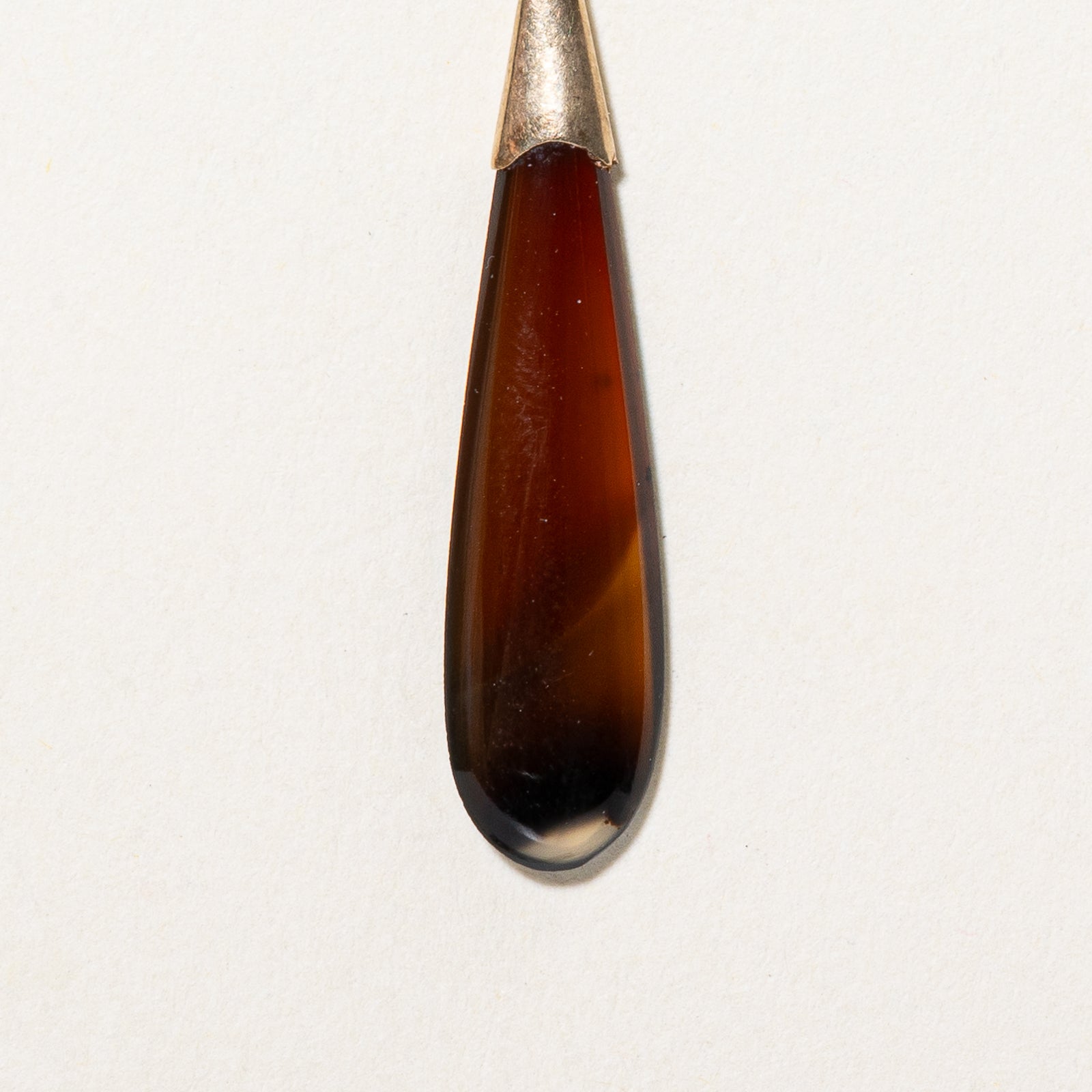 Pendentif goutte en agate | 6,00 ct | 