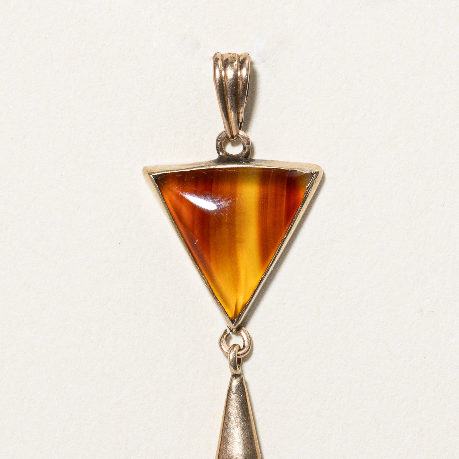 Pendentif goutte en agate | 6,00 ct | 