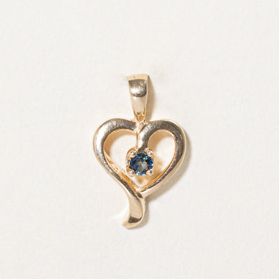 Sapphire Heart Pendant | 0.06ct |