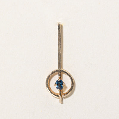 Sapphire Drop Pendant | 0.12ct |