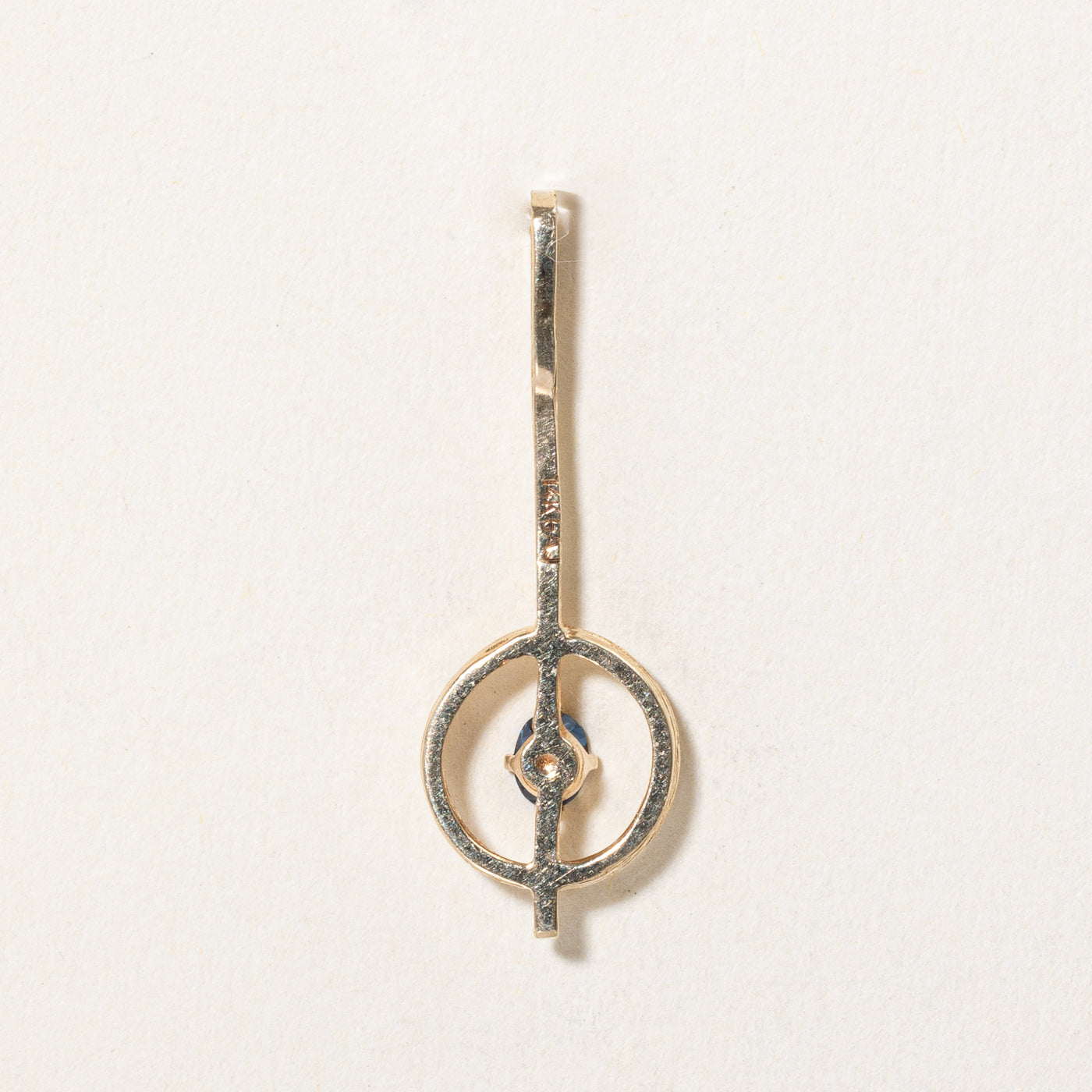 Sapphire Drop Pendant | 0.12ct |