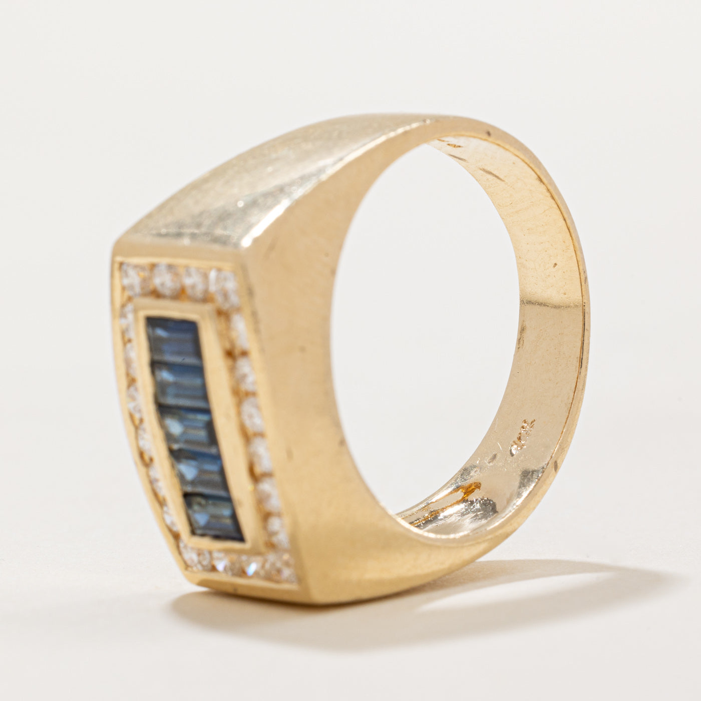 Sapphire & Diamond Cocktail Ring | 1.00ctw, 0.50ctw | SZ 10 |