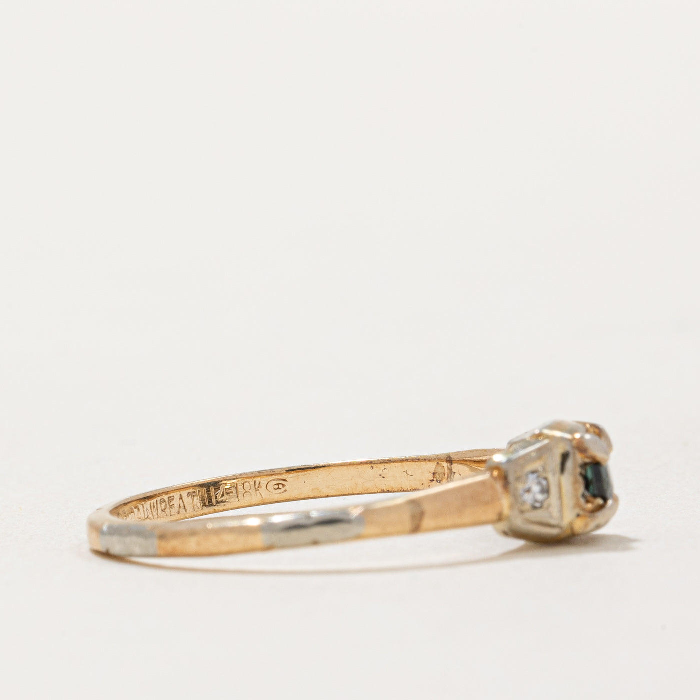 Sapphire & Diamond Ring | 0.12ct, 0.02ctw | SZ 7 |