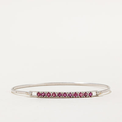 Ruby Bangle | 1.10ctw | 6.5