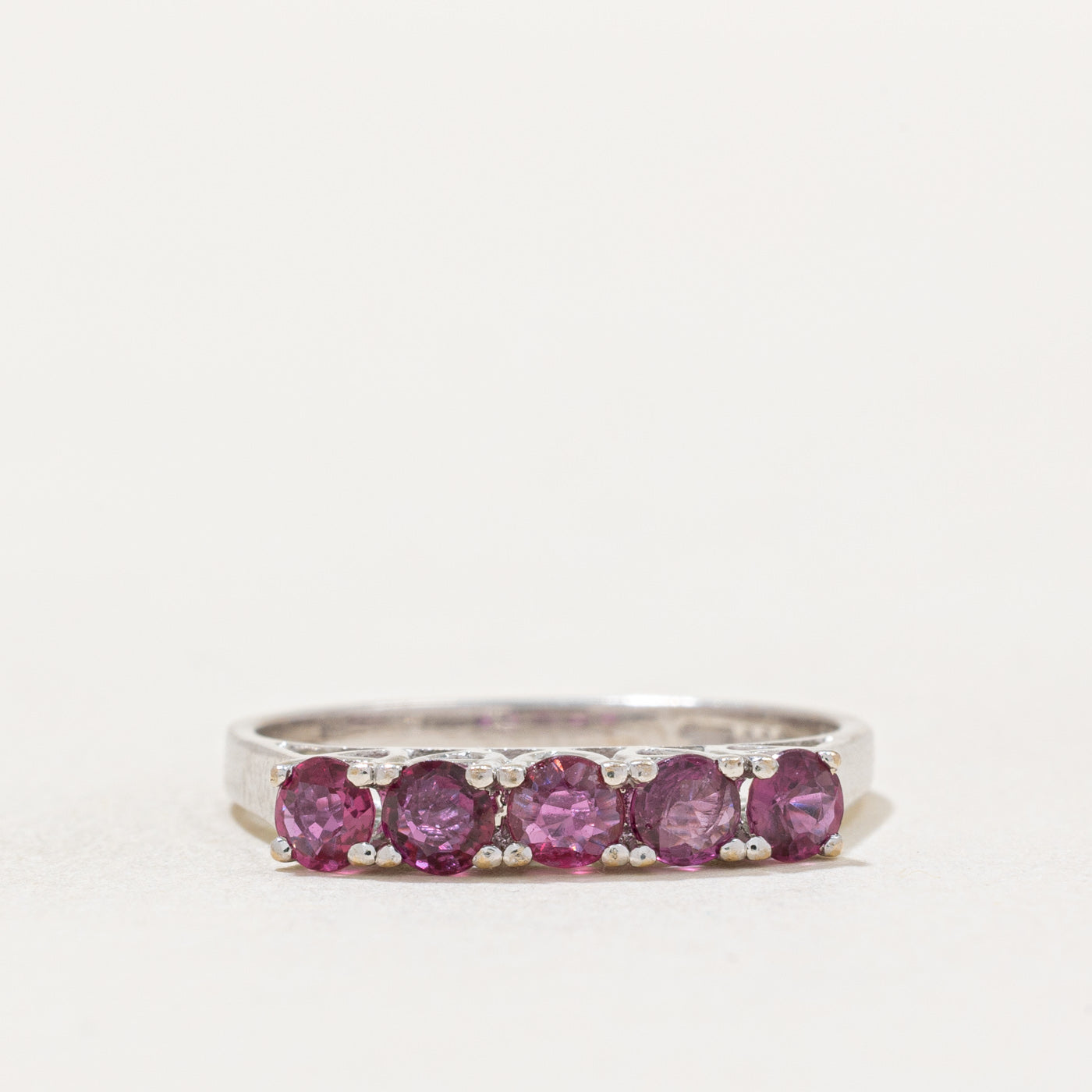 Five Stone Ruby Ring | 0.75ctw | SZ 5.75 |