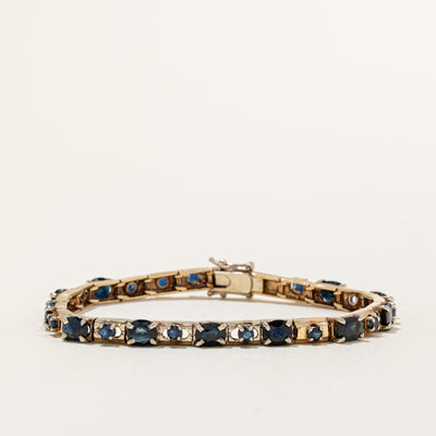 Sapphire Tennis Bracelet | 9.00ctw | 7