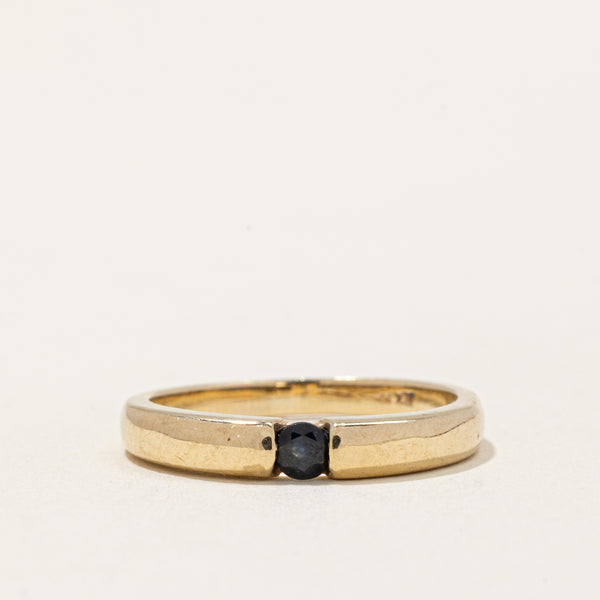 Tension Set Sapphire Ring | 0.12ct | SZ 5.25 |