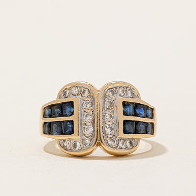 Sapphire & Diamond Ring | 0.60ctw, 0.36ctw | SZ 7.25 |