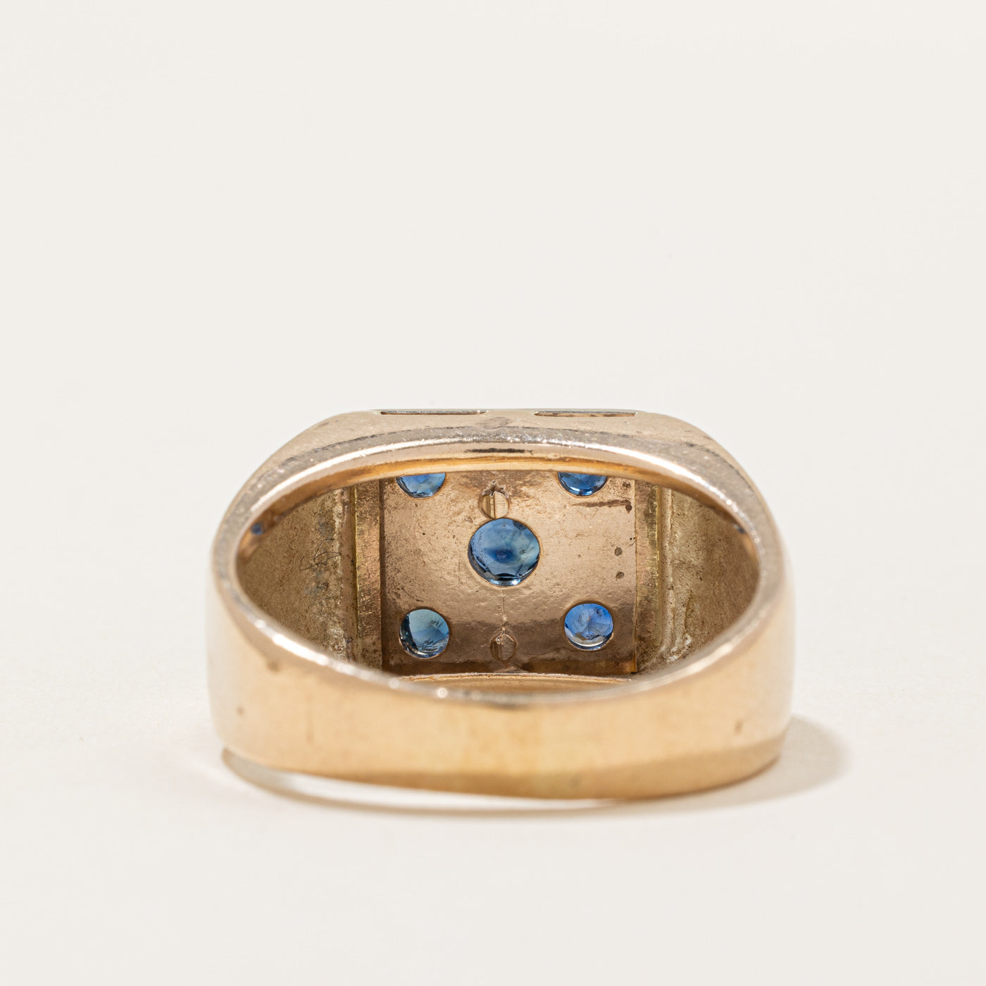 Bague cocktail saphir | 0,76 ct | Taille 10,5 | 