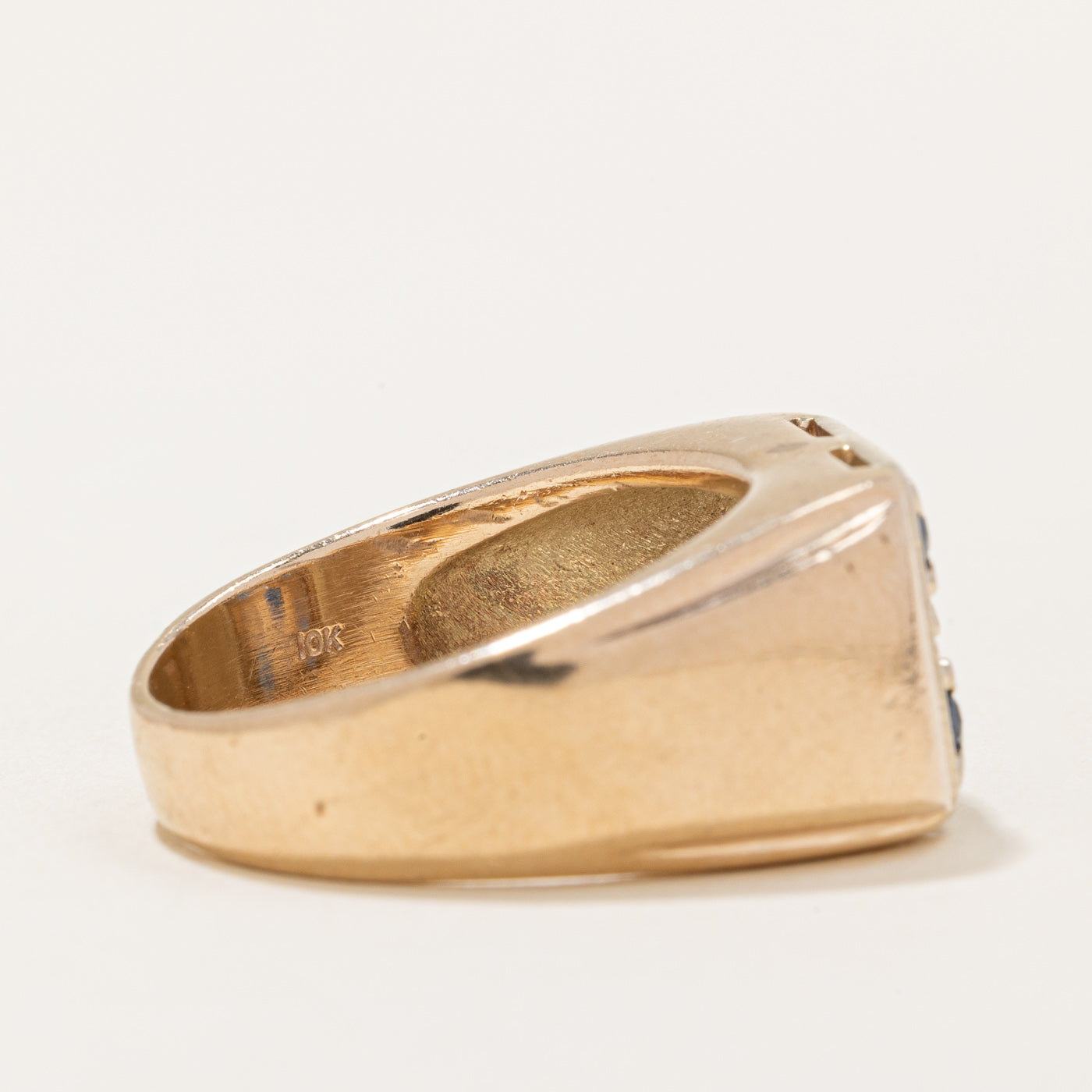 Bague cocktail saphir | 0,76 ct | Taille 10,5 | 