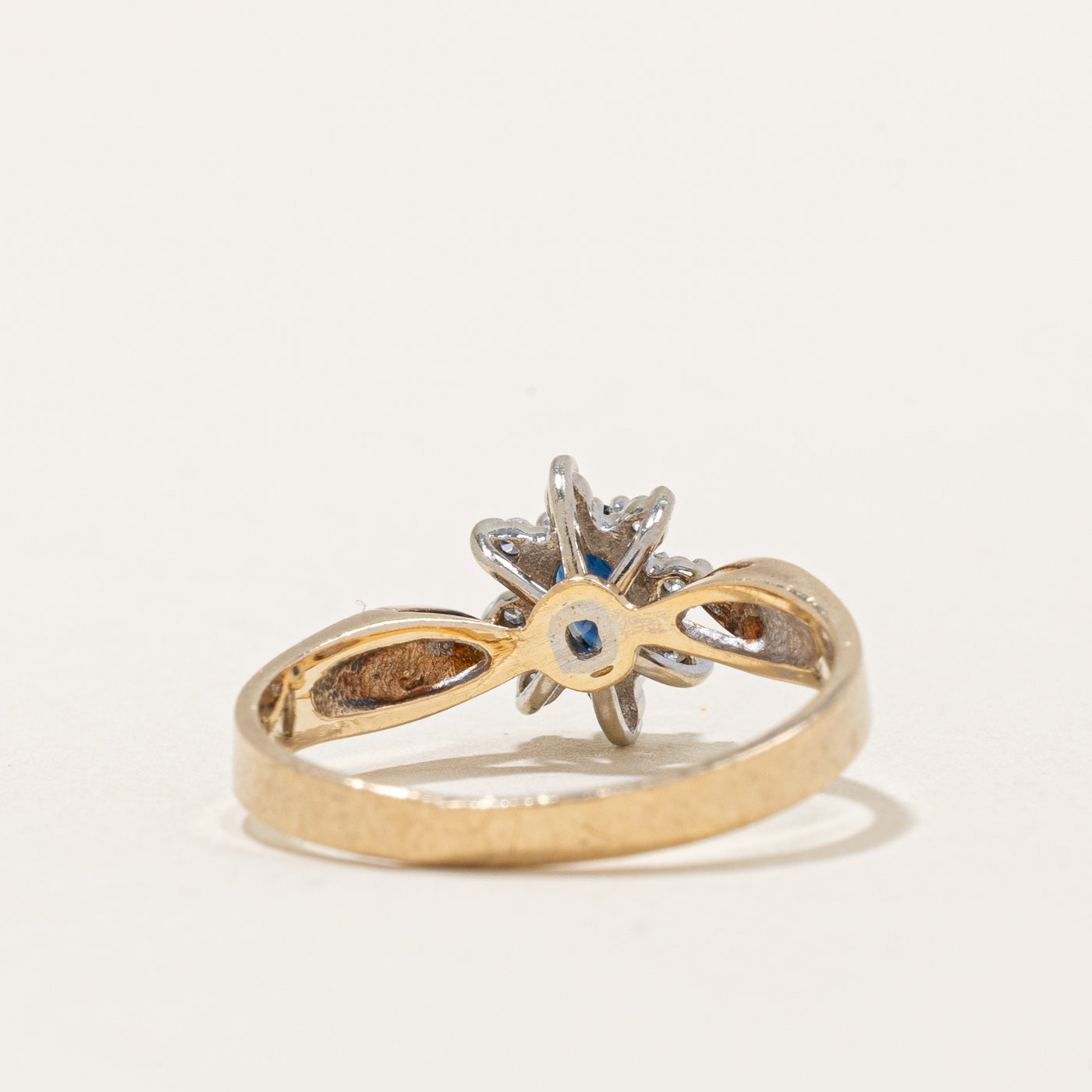 Sapphire & Diamond Ring | 0.25ct, 0.06ctw | SZ 5.75 |