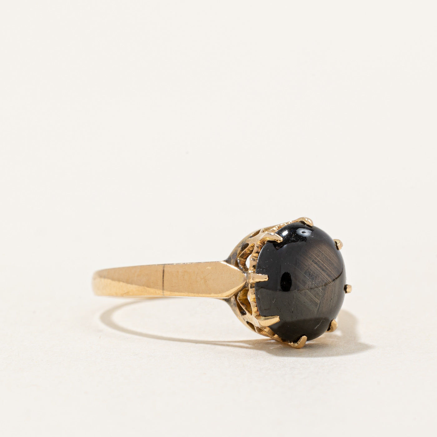 Black Star Sapphire Cocktail Ring | 2.80ct | SZ 8.25 |