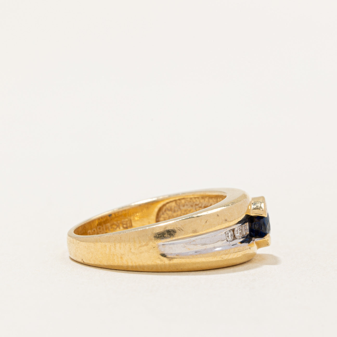 Sapphire & Diamond Ring | 0.50ct, 0.06ctw | SZ 6 |
