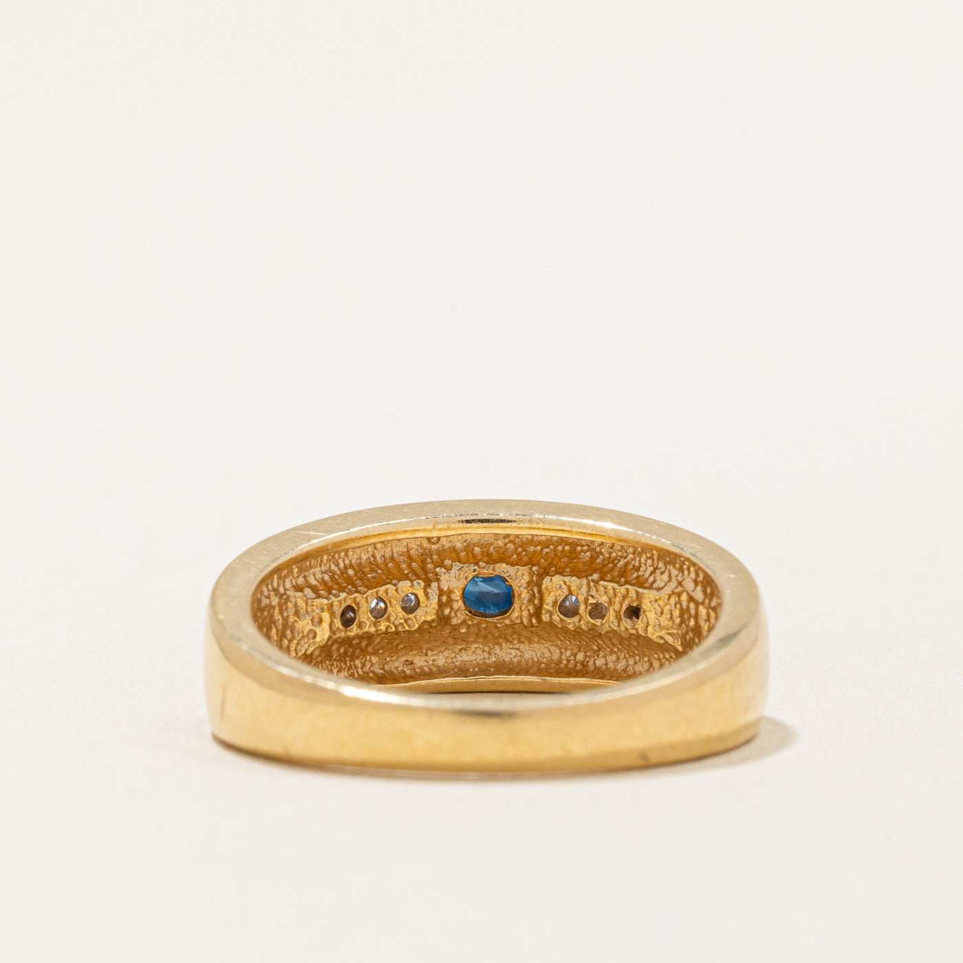 Sapphire & Diamond Ring | 0.50ct, 0.06ctw | SZ 6 |