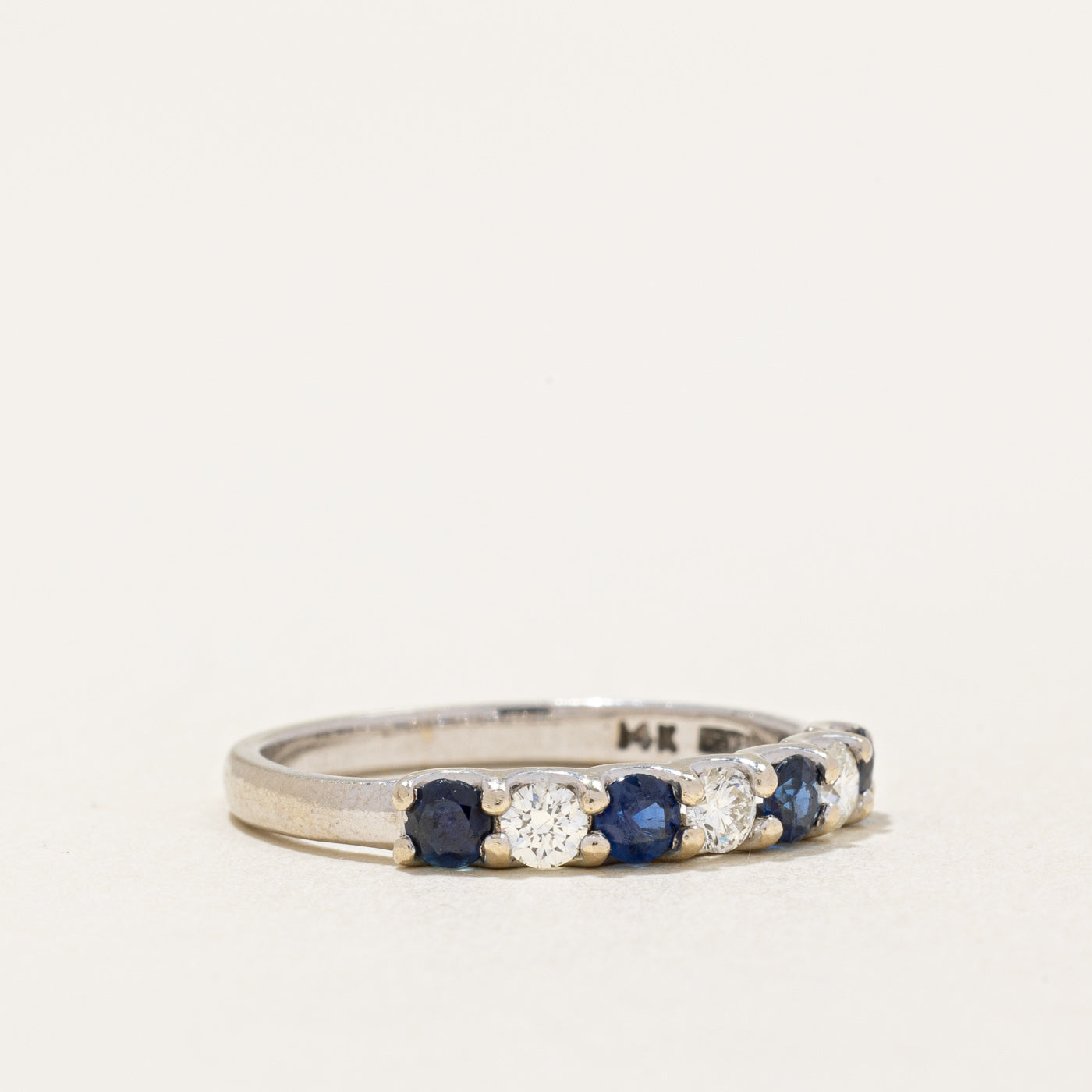 Sapphire & Diamond Ring | 0.35ctw, 0.21ctw | SZ 7 |