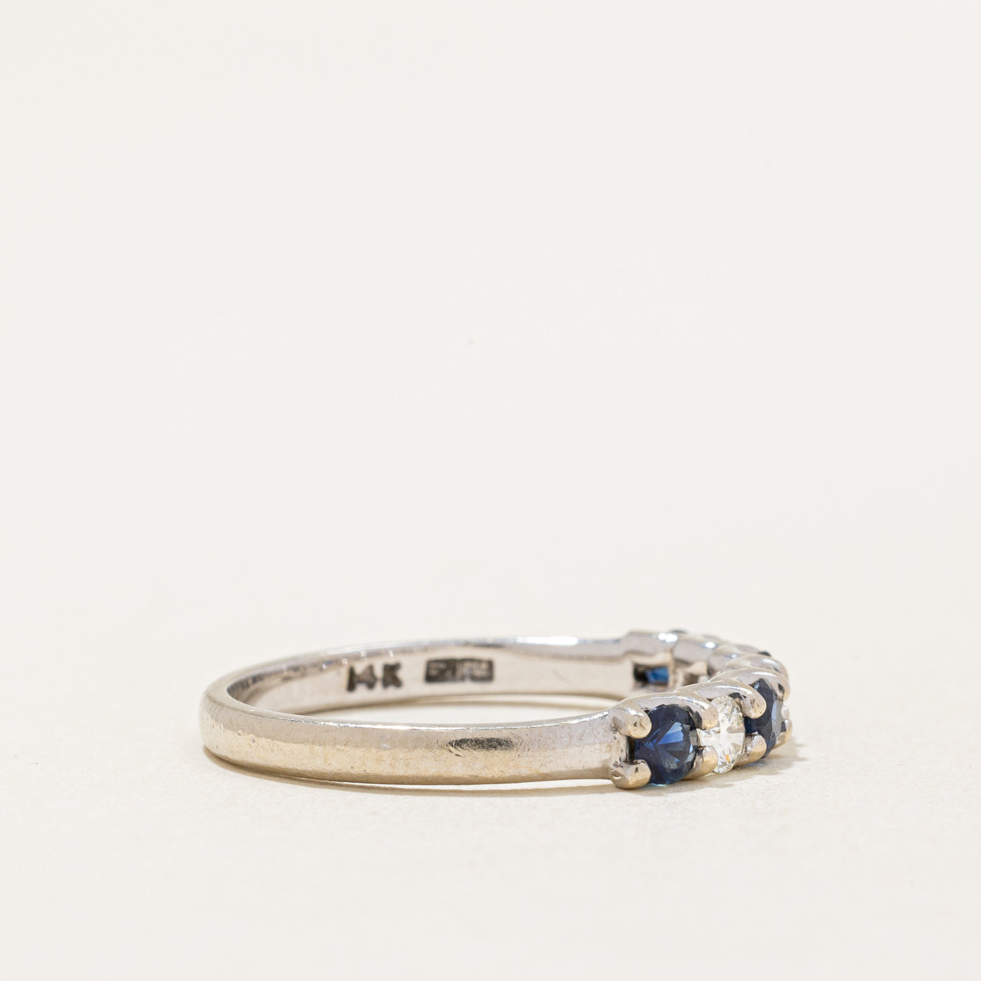 Sapphire & Diamond Ring | 0.35ctw, 0.21ctw | SZ 7 |