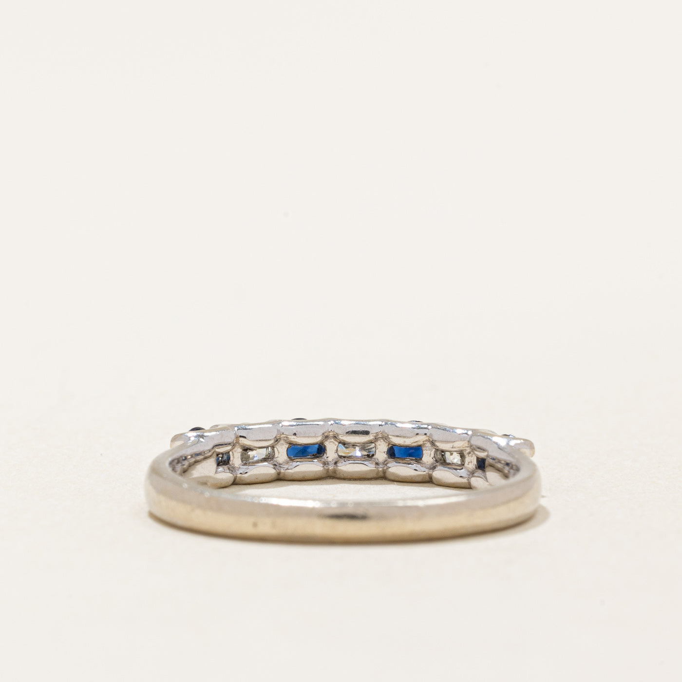 Sapphire & Diamond Ring | 0.35ctw, 0.21ctw | SZ 7 |