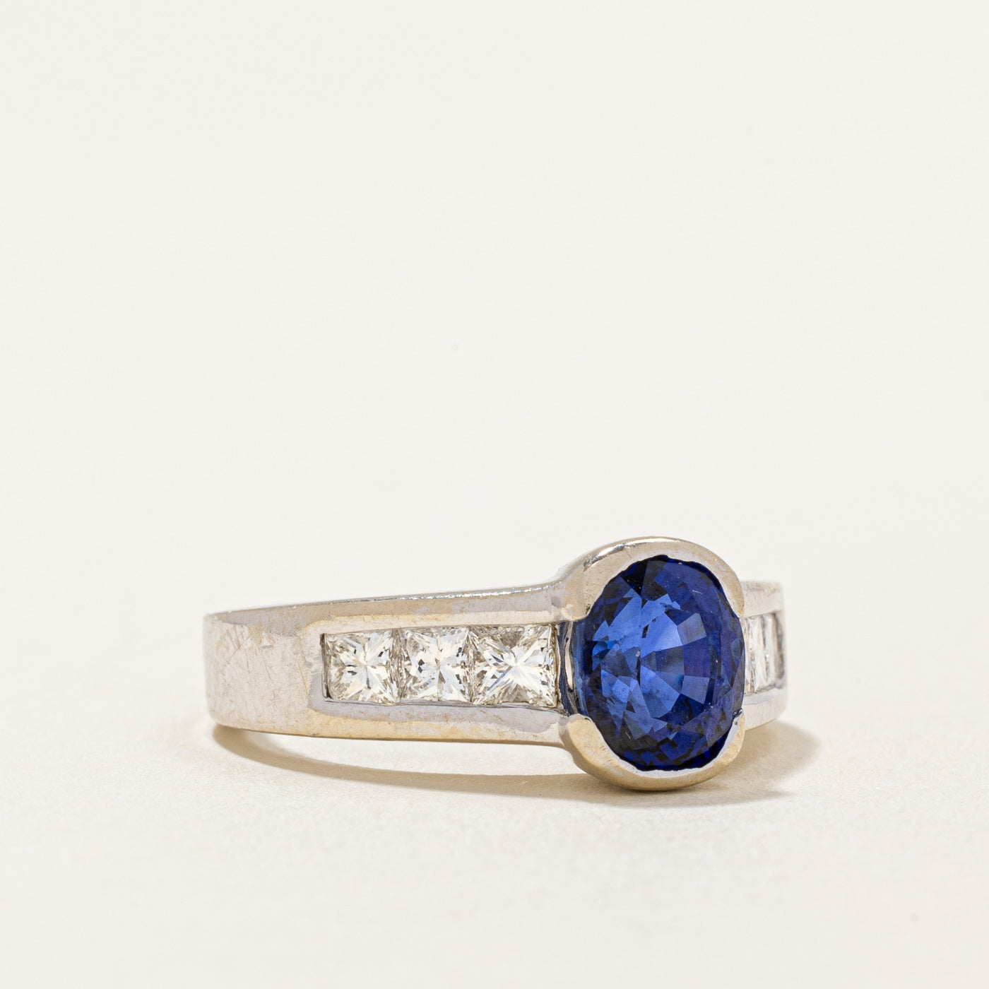 Sapphire & Diamond Ring | 2.60ct, 0.74ctw | SZ 6.25 |