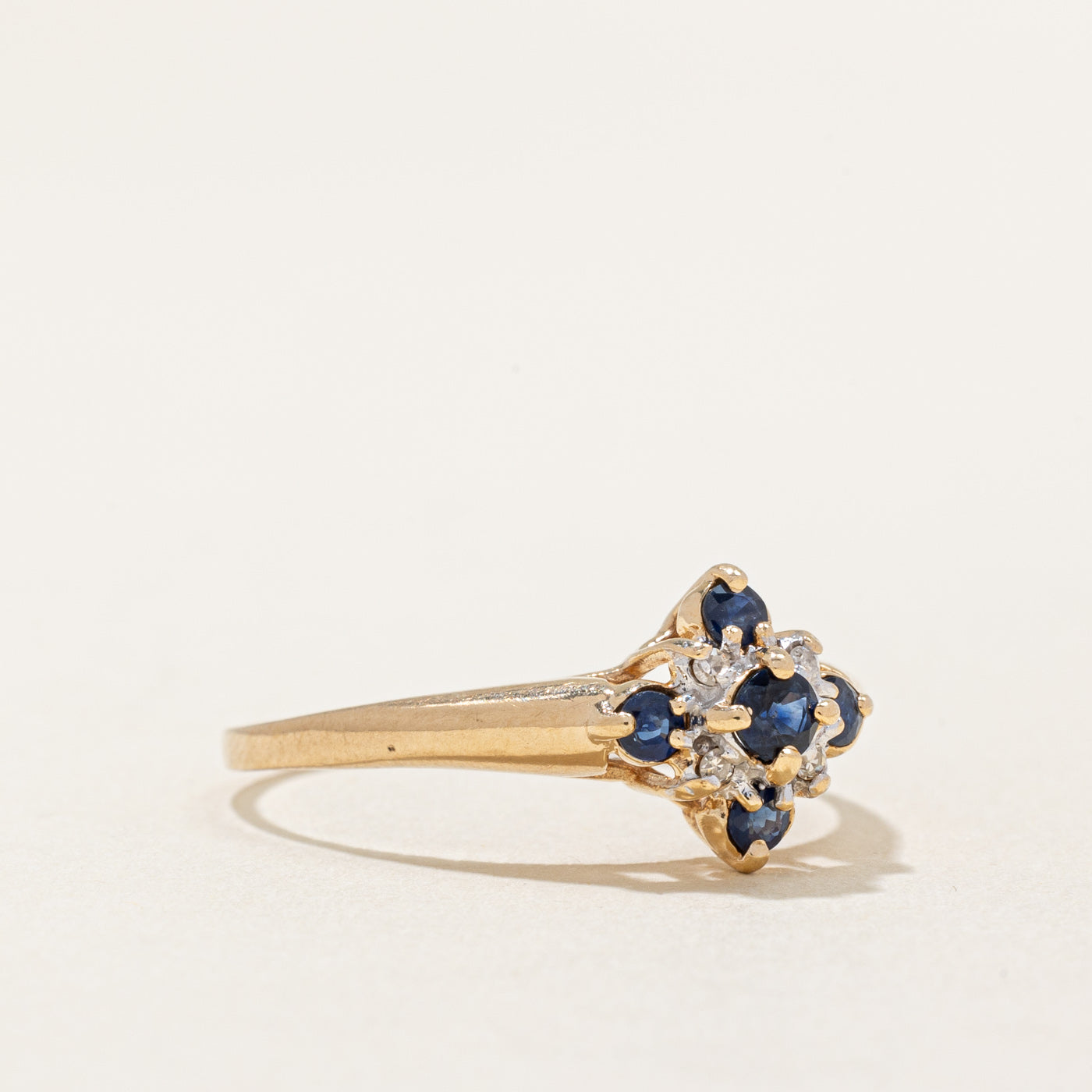 Sapphire & Diamond Ring | 0.28ctw, 0.02ctw | SZ 8.75 |