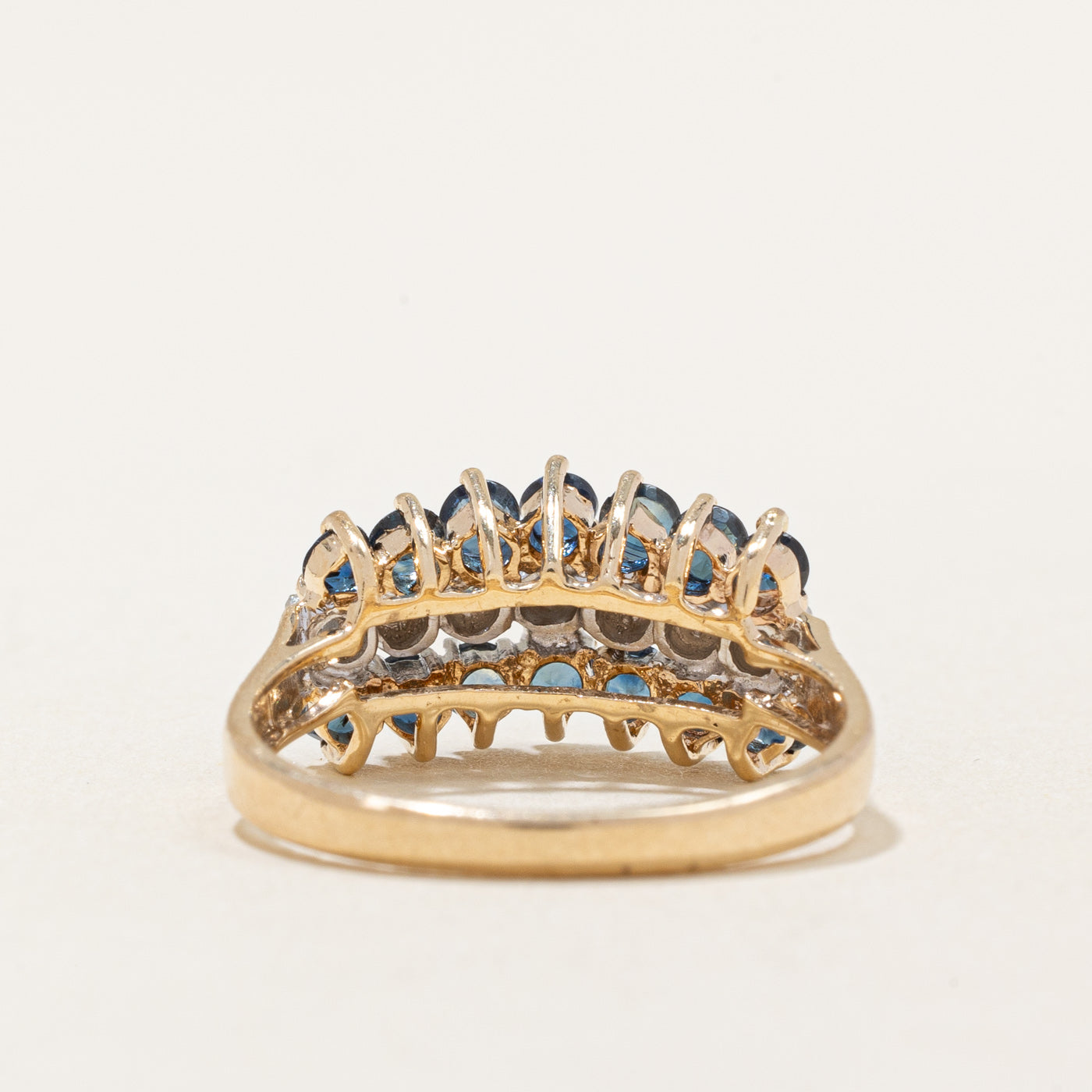 Sapphire & Diamond Ring | 0.75ctw, 0.03ctw | SZ 6 |