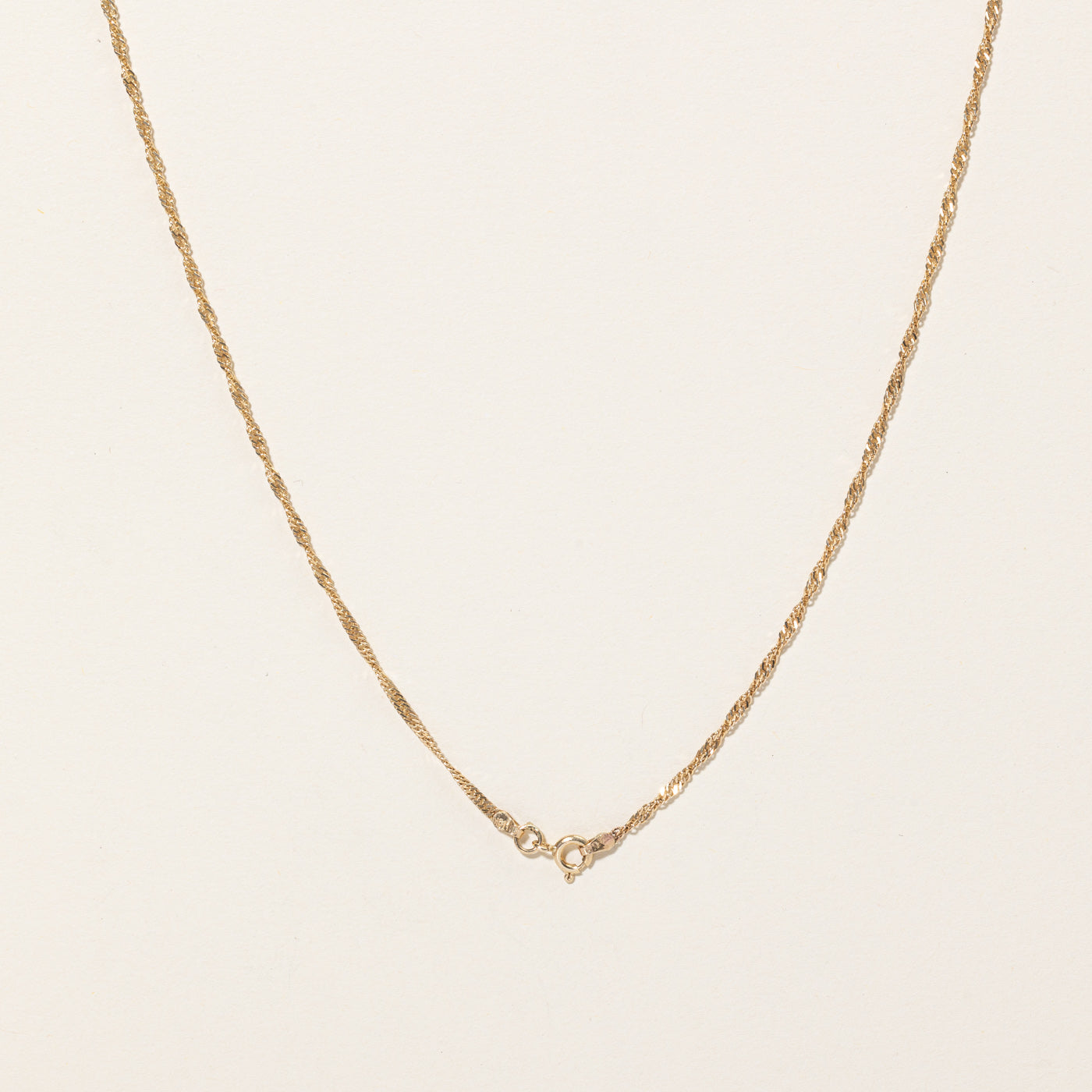 Emerald & Diamond Pendant Necklace | 0.19ct, 0.12ctw | 18" |