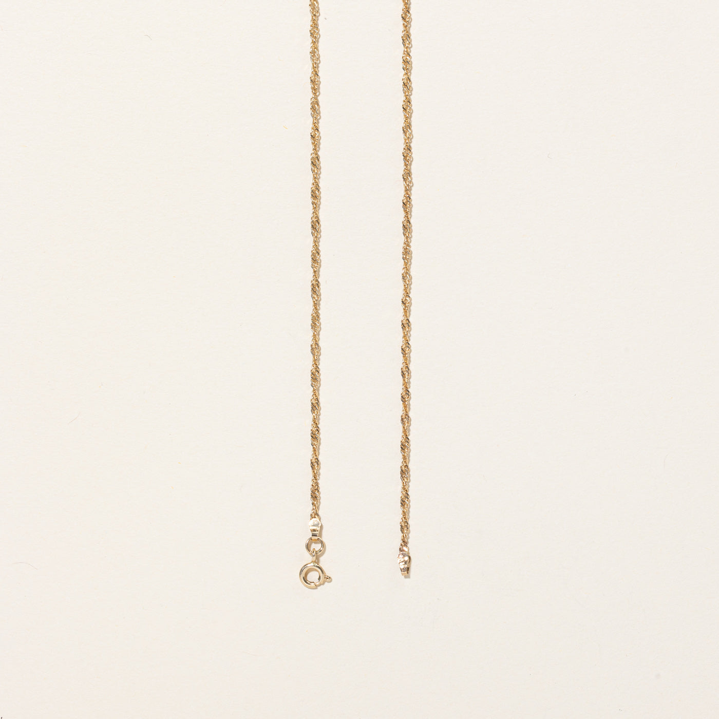 Emerald & Diamond Pendant Necklace | 0.19ct, 0.12ctw | 18" |