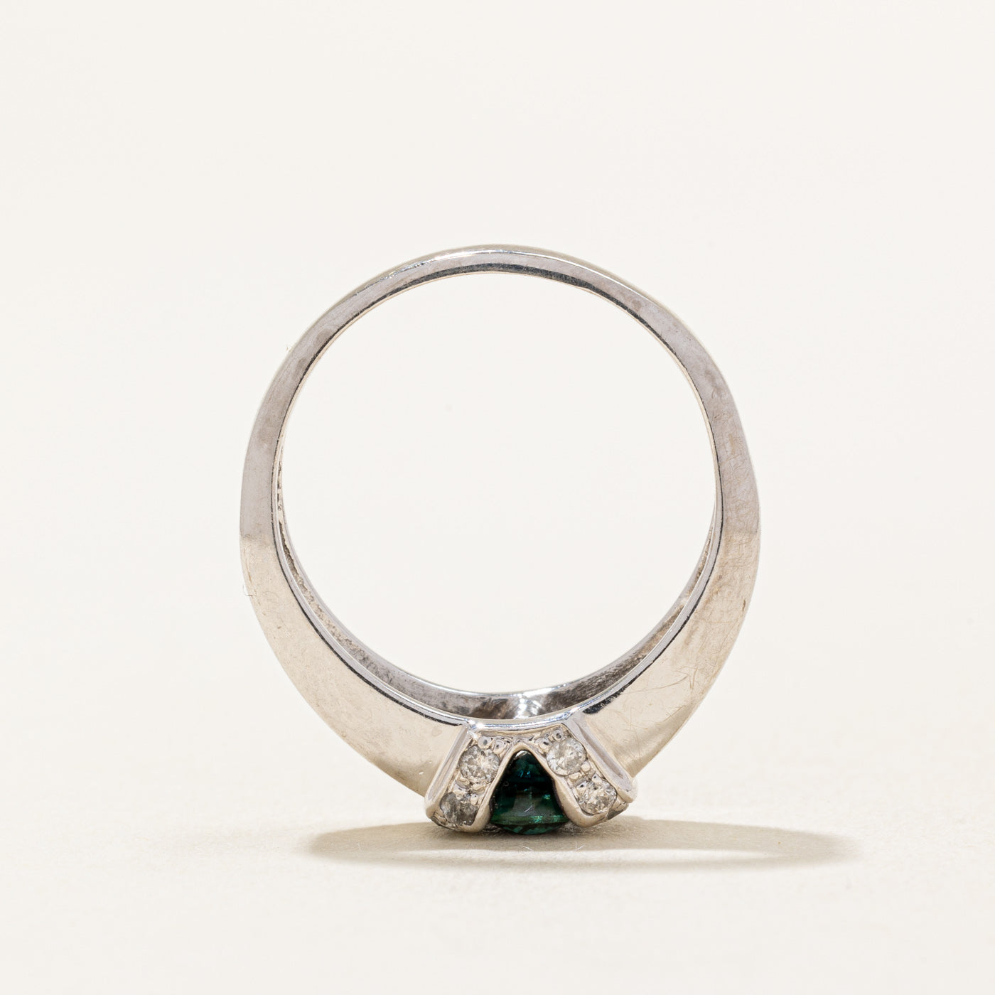 Sapphire & Diamond Ring | 0.50ct, 0.28ctw | SZ 6 |