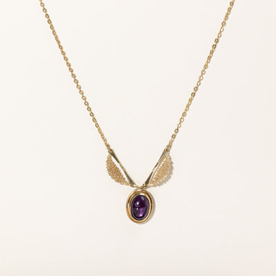 Amethyst Pendant Necklace | 5.50ct | 18
