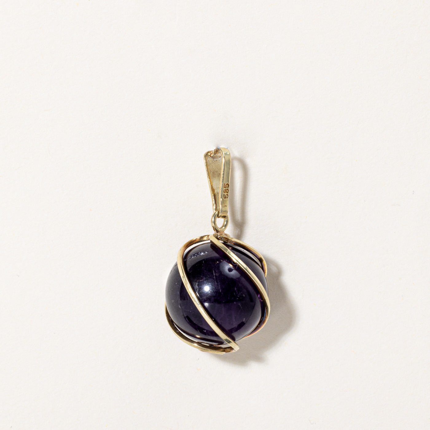 Amethyst Sphere Pendant | 18.75ct |