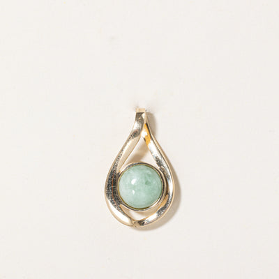 Jadeite & Mabe Pearl Pendant | 2.10ct |
